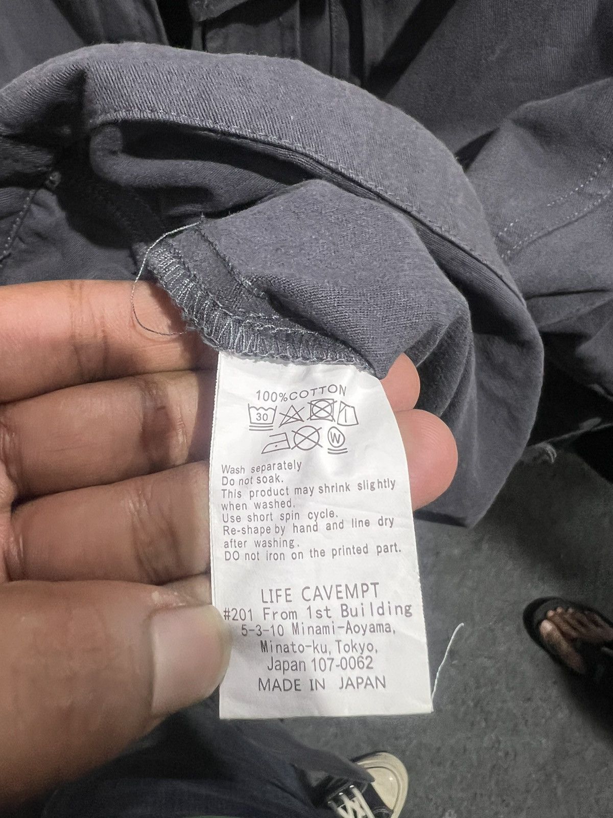 14th Addiction 2000s Cav Empt Japanese Survival Reconstruct Work y2k Lgb Size US L / EU 52-54 / 3 - 9 Thumbnail
