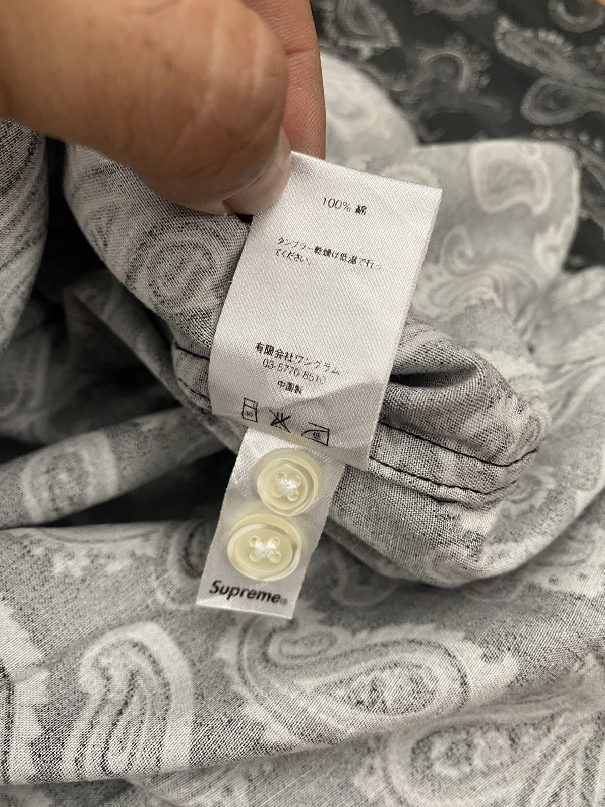 Supreme Supreme paisley bandana shirt Size US S / EU 44-46 / 1 - 5 Thumbnail