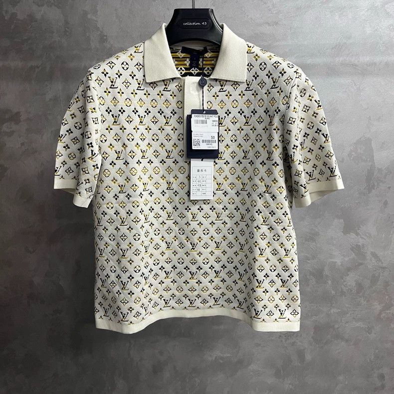 Louis Vuitton Louis Vuitton White Logo Polo Shirt - dmc Size US S / EU 44-46 / 1 - 1 Thumbnail