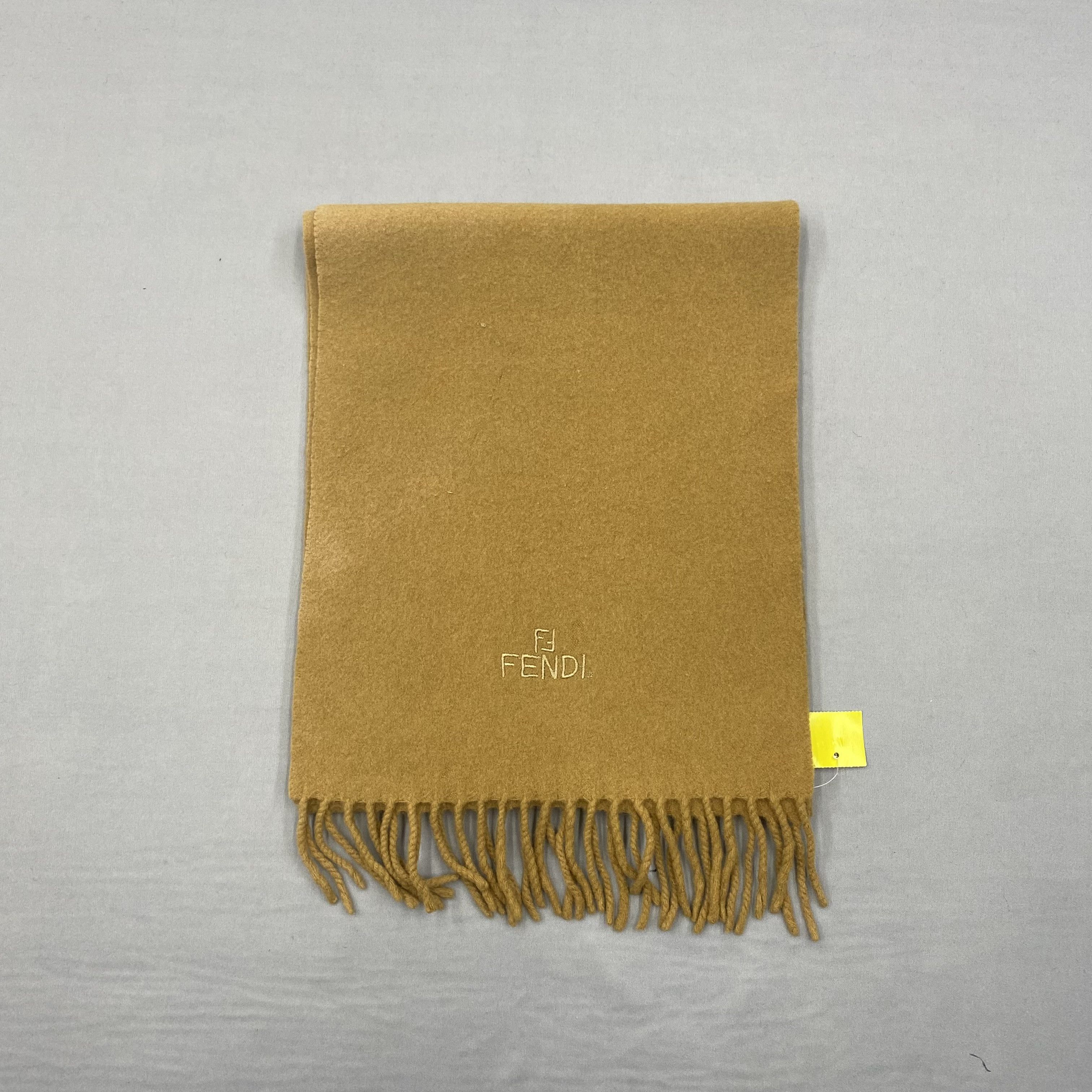 Japanese Brand Vintage Fendi Scarf Muffler Wool Fringe Winter Scarves Size ONE SIZE - 2 Thumbnail