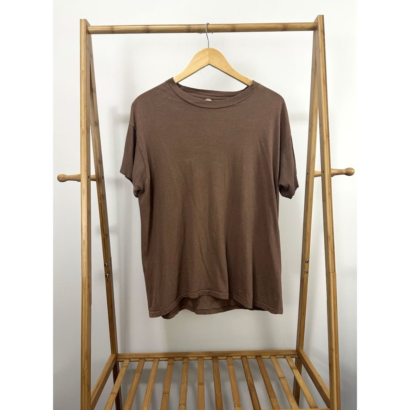 Vintage VTG Olympic Mills Corp Army Issued Military PT Thin Worn Soft Cotton T-Shirt XL Size US XL / EU 56 / 4 - 2 Thumbnail