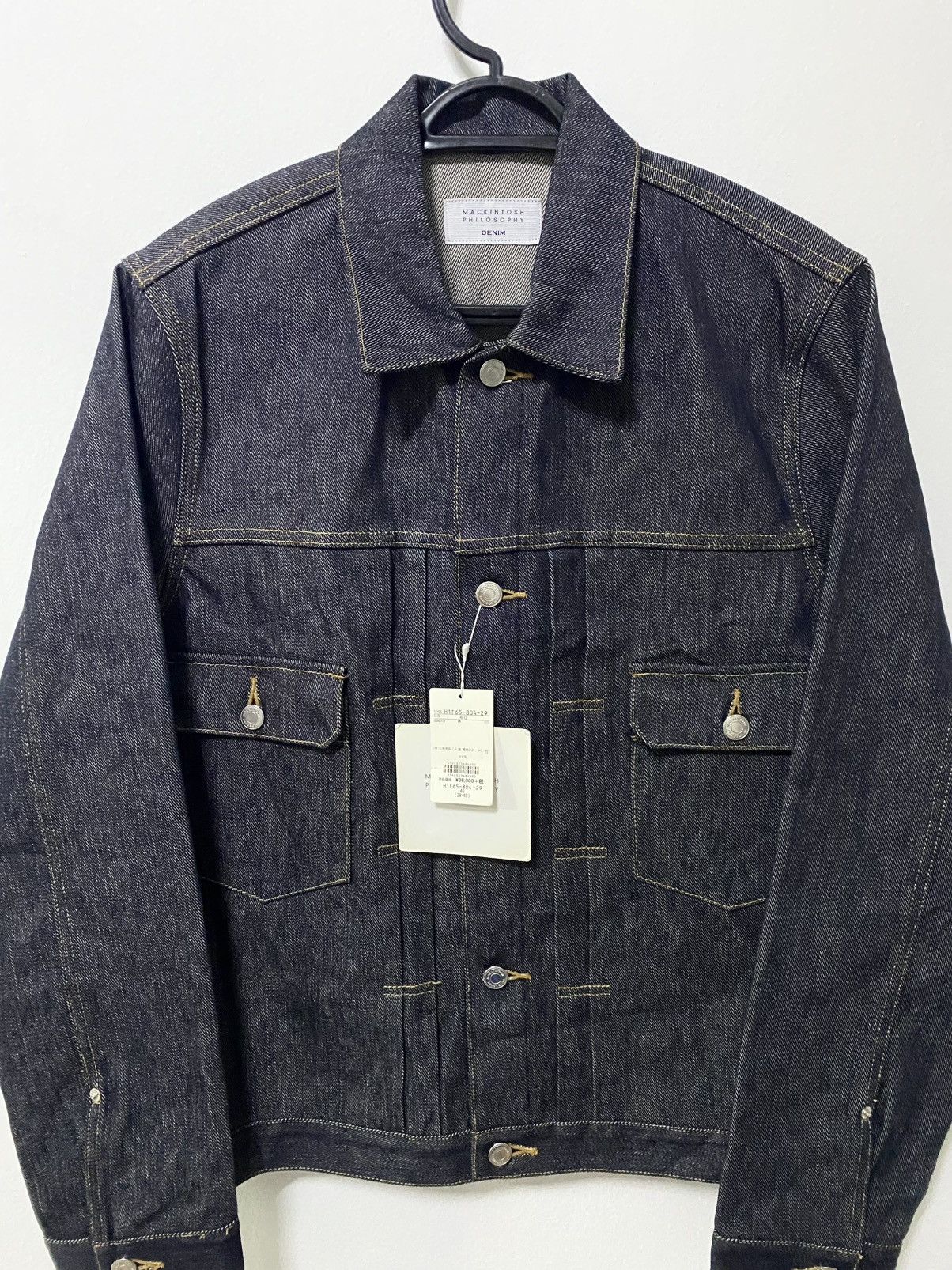 Mackintosh Type 2 Mackintosh Philosophy denim selvedge jacket Size US M / EU 48-50 / 2 - 4 Thumbnail