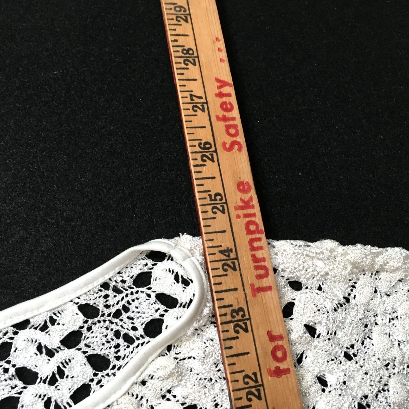 Vintage Ruby Rd. Shirt Women’s XL White Lace Shell Blouse Top Pullover Sleeveless Square Neck Round Neck Bell Sleeve Size XL / US 12-14 / IT 48-50 - 6 Thumbnail