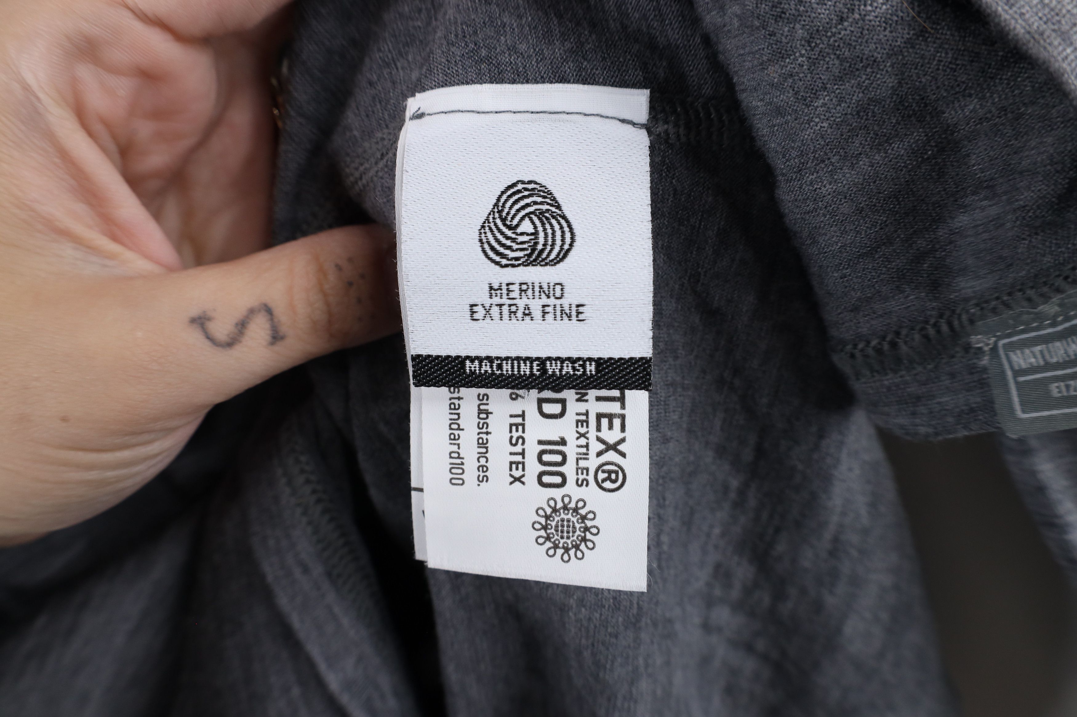 Vintage Naturwool Merino Wool 100 Long Sleeve T-Shirt Baselayer Size M / US 6-8 / IT 42-44 - 5 Thumbnail
