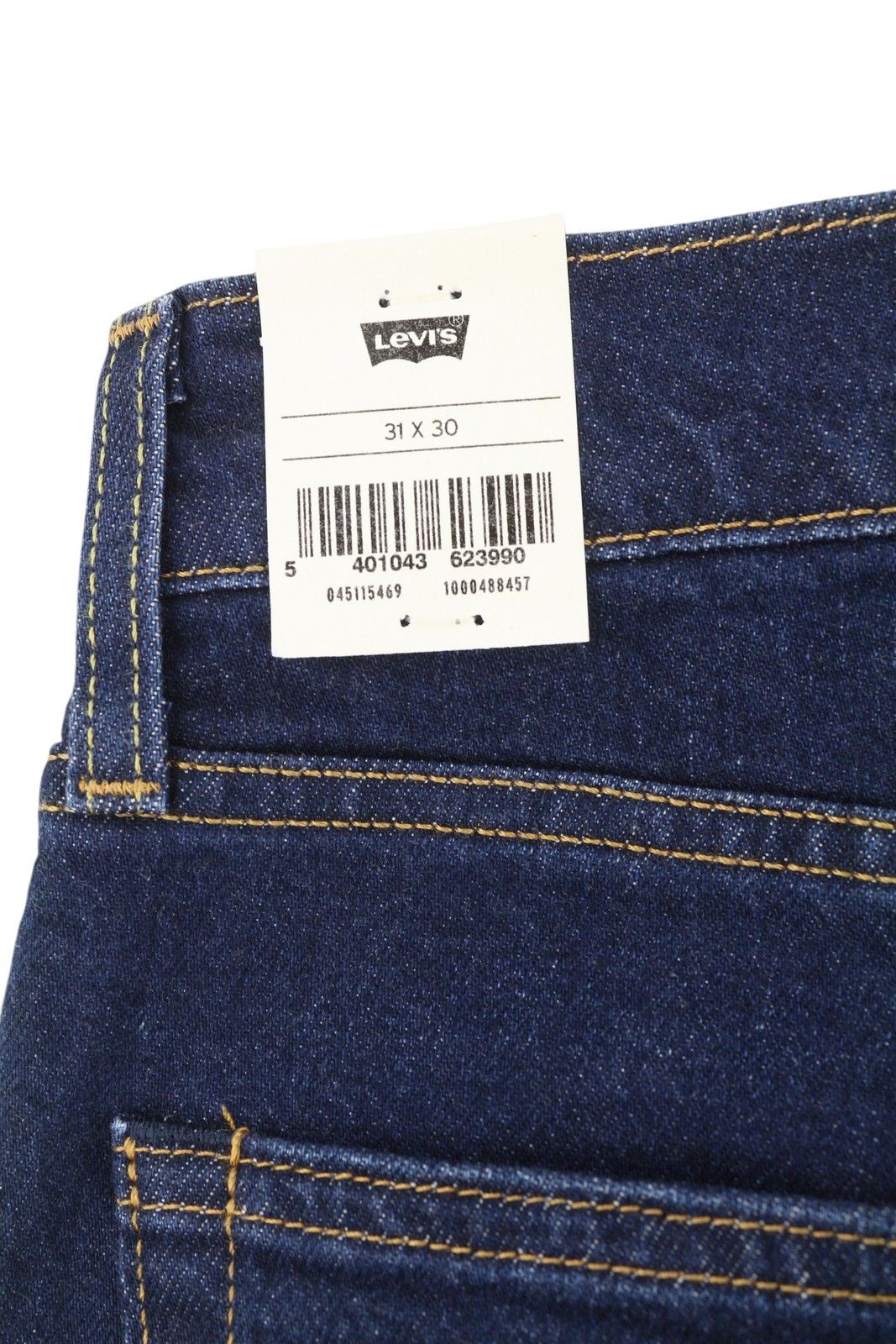 Levi's 511 W31/L30 Selvedge Slim Zip Faded Blue Jeans 87065 Size US 31 - 8 Thumbnail