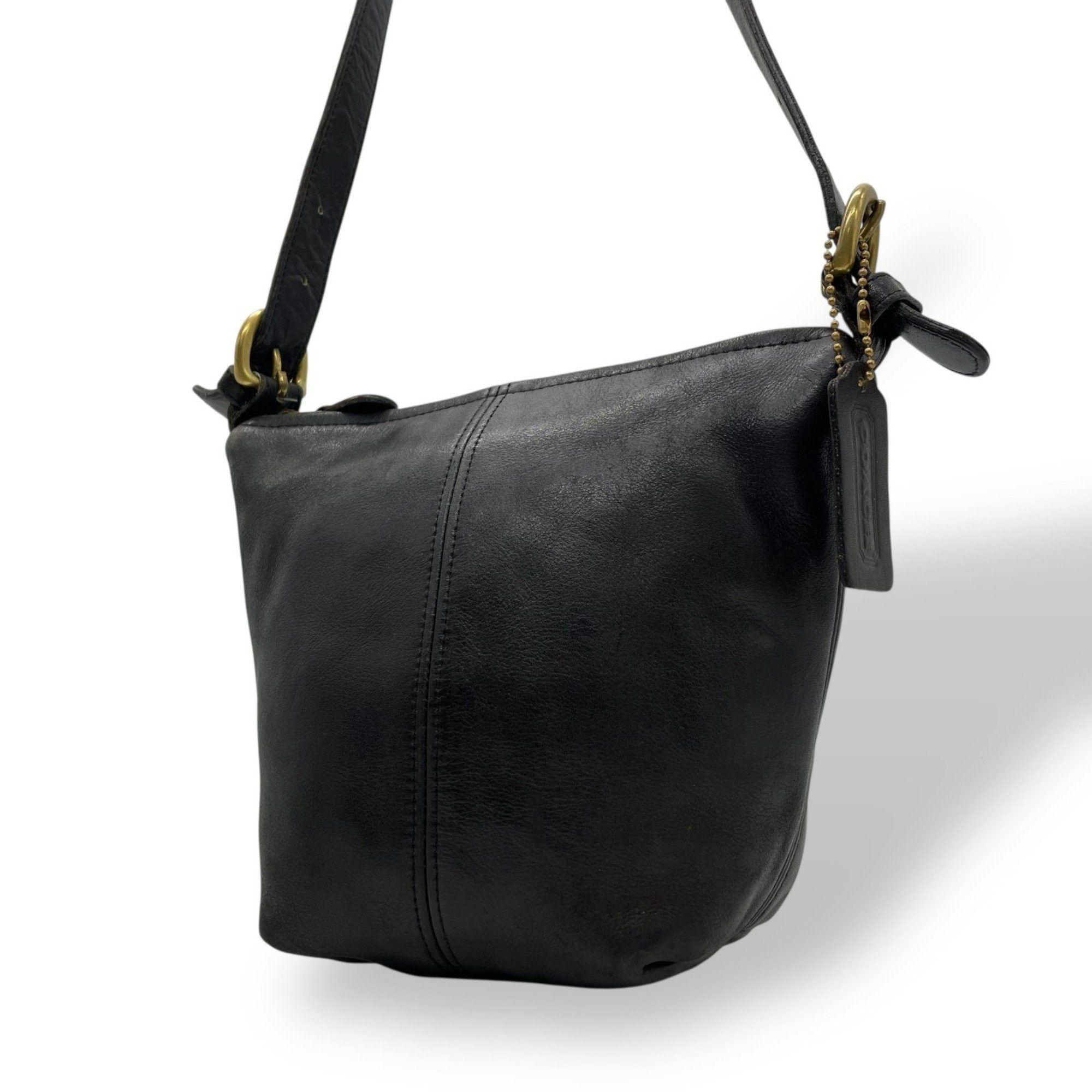 Coach Coach Vintage 9088 Belmont Leather Bag Black | Grailed