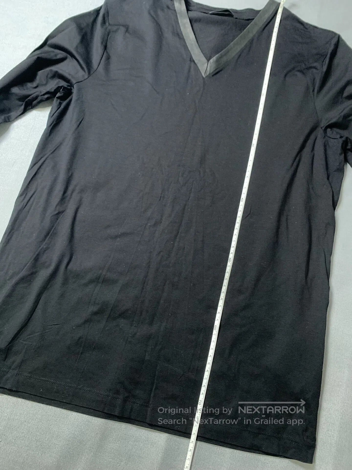 Prada Prada Lambskin Trim Long. Size US XL / EU 56 / 4 - 8 Thumbnail