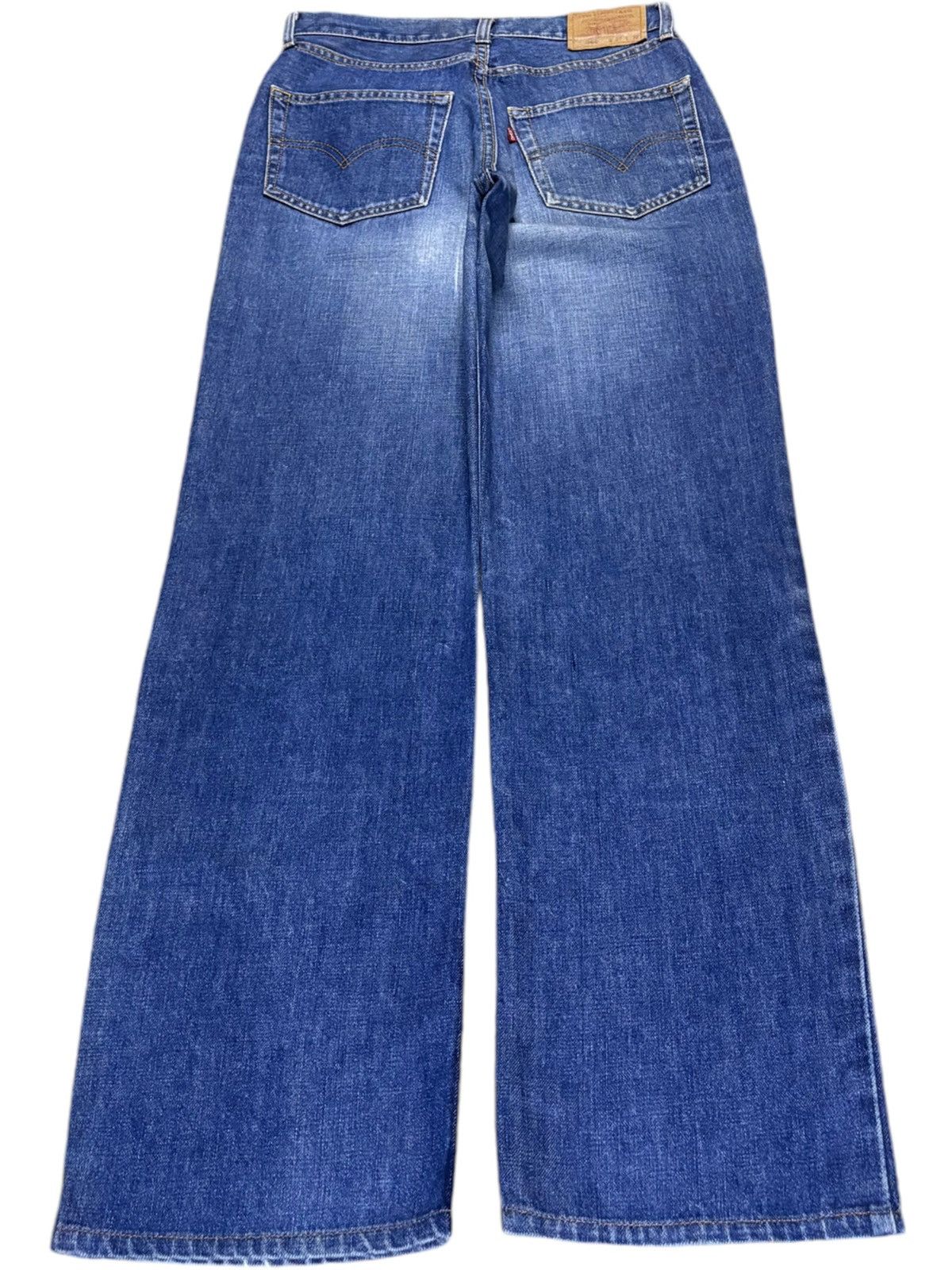 Levi's Vintage 90s Levis 560 Blue Wash Loose Baggy Jeans Size US 28 / EU 44 - 2 Thumbnail