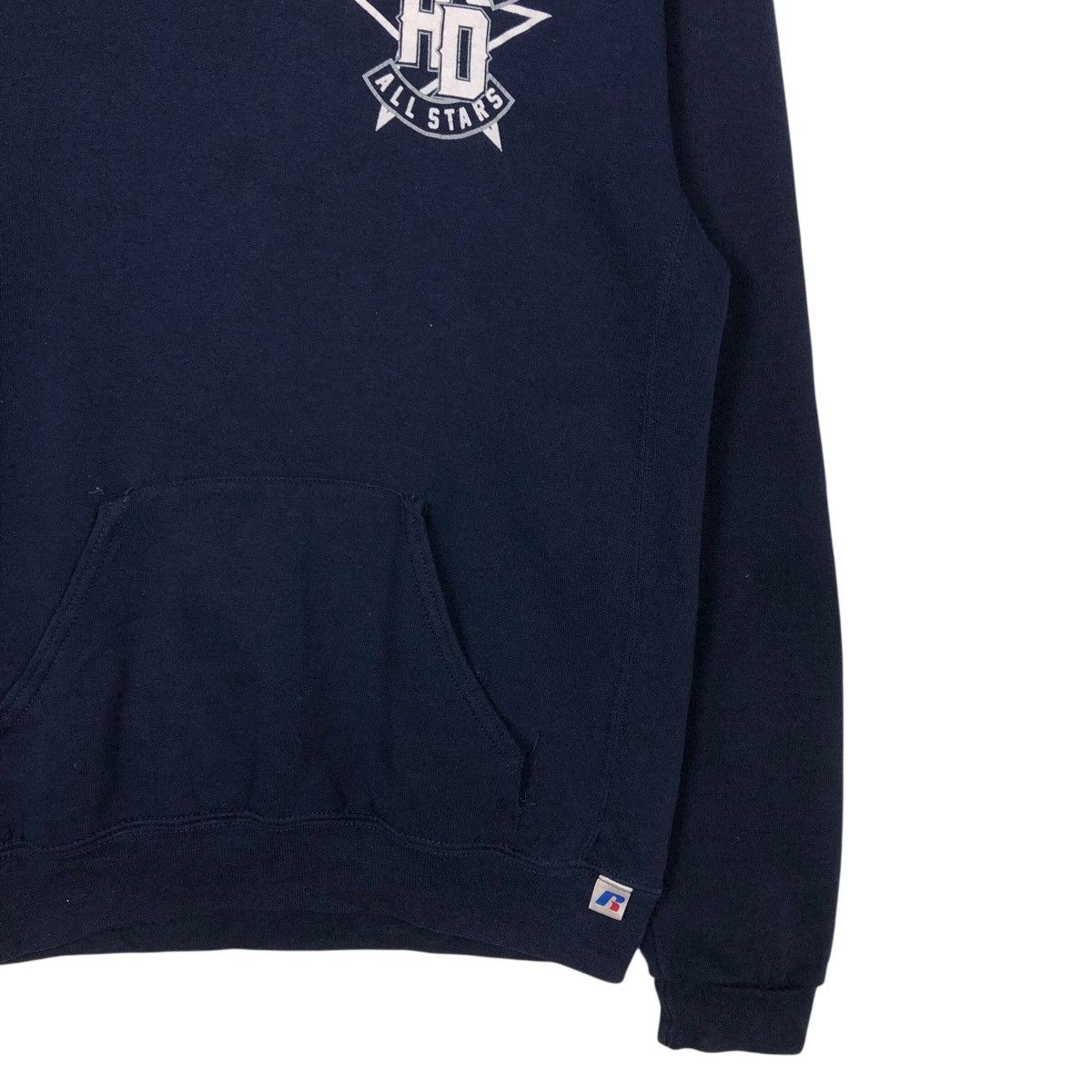 Russell Athletic × Vintage 📌Vintage Hoodie Pull Over Russell Athletic Big Logo Design Size US XL / EU 56 / 4 - 6 Thumbnail
