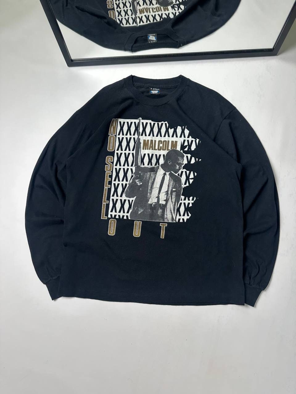Malcolm McLaren Vintage Malcolm - no sell out Sex Pistols Long sleeve Tee Size US XL / EU 56 / 4 - 2 Thumbnail