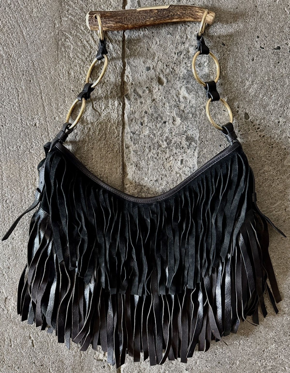 Yves Saint Laurent Archive Yves Saint Laurent - Tom Ford - 2002 Fringe Mombasa Size ONE SIZE - 17 Thumbnail