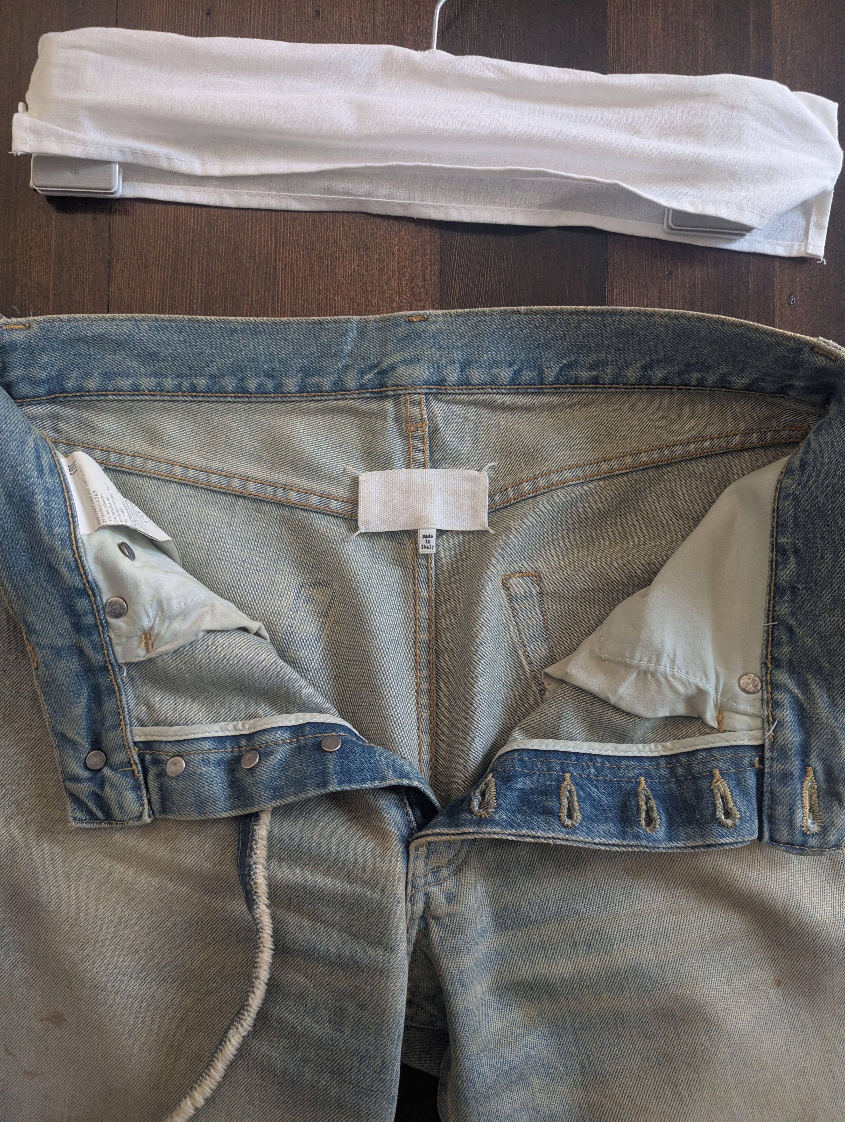 Maison Margiela Margiela SS22 Washed Denim Size US 30 / EU 46 - 5 Thumbnail