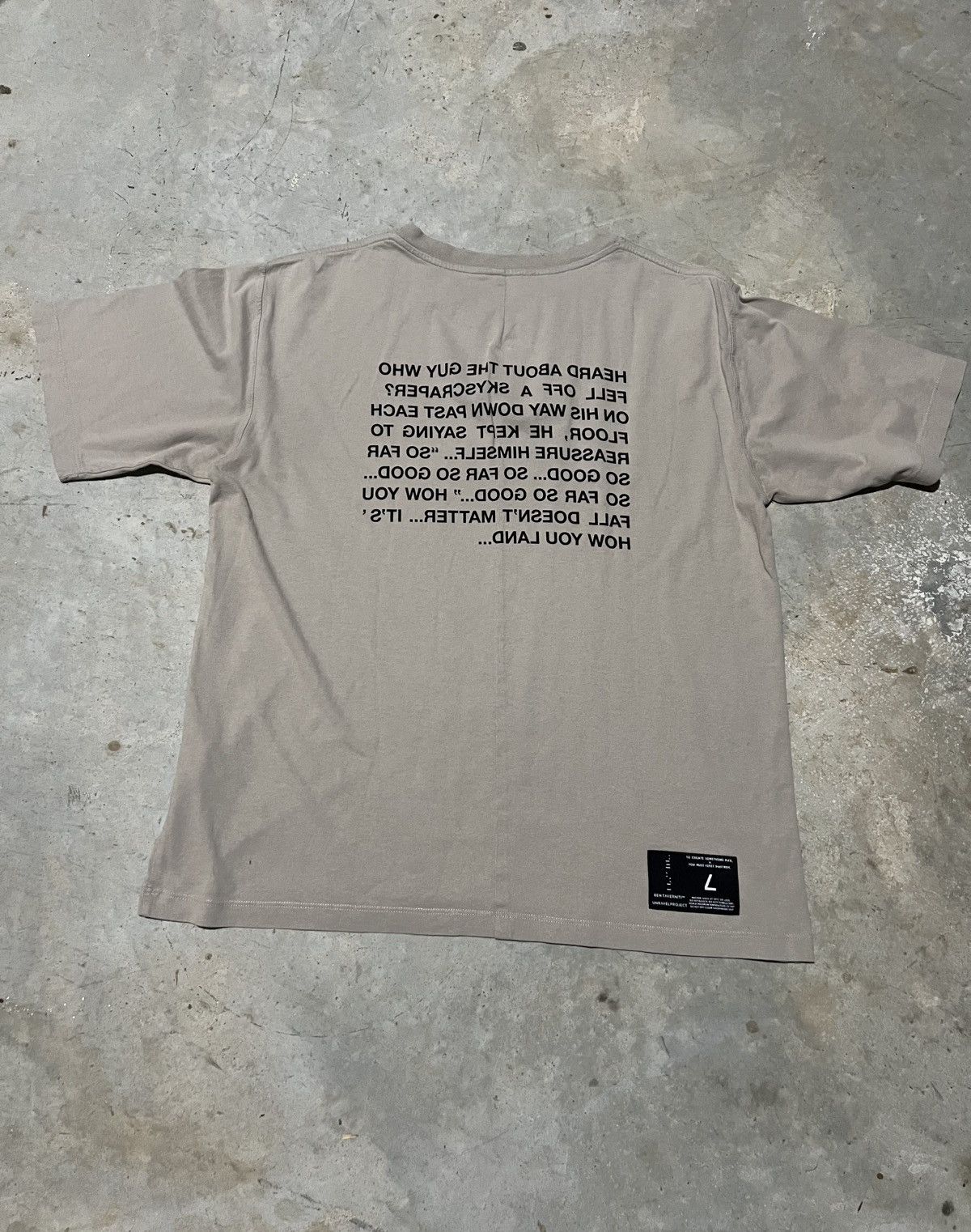 Ben Taverniti Unravel Project × La Haine Inside Us × Unravel Project Ben Taverniti x La Haine Movie Unravel Project T-shirt Size US L / EU 52-54 / 3 - 2 Thumbnail
