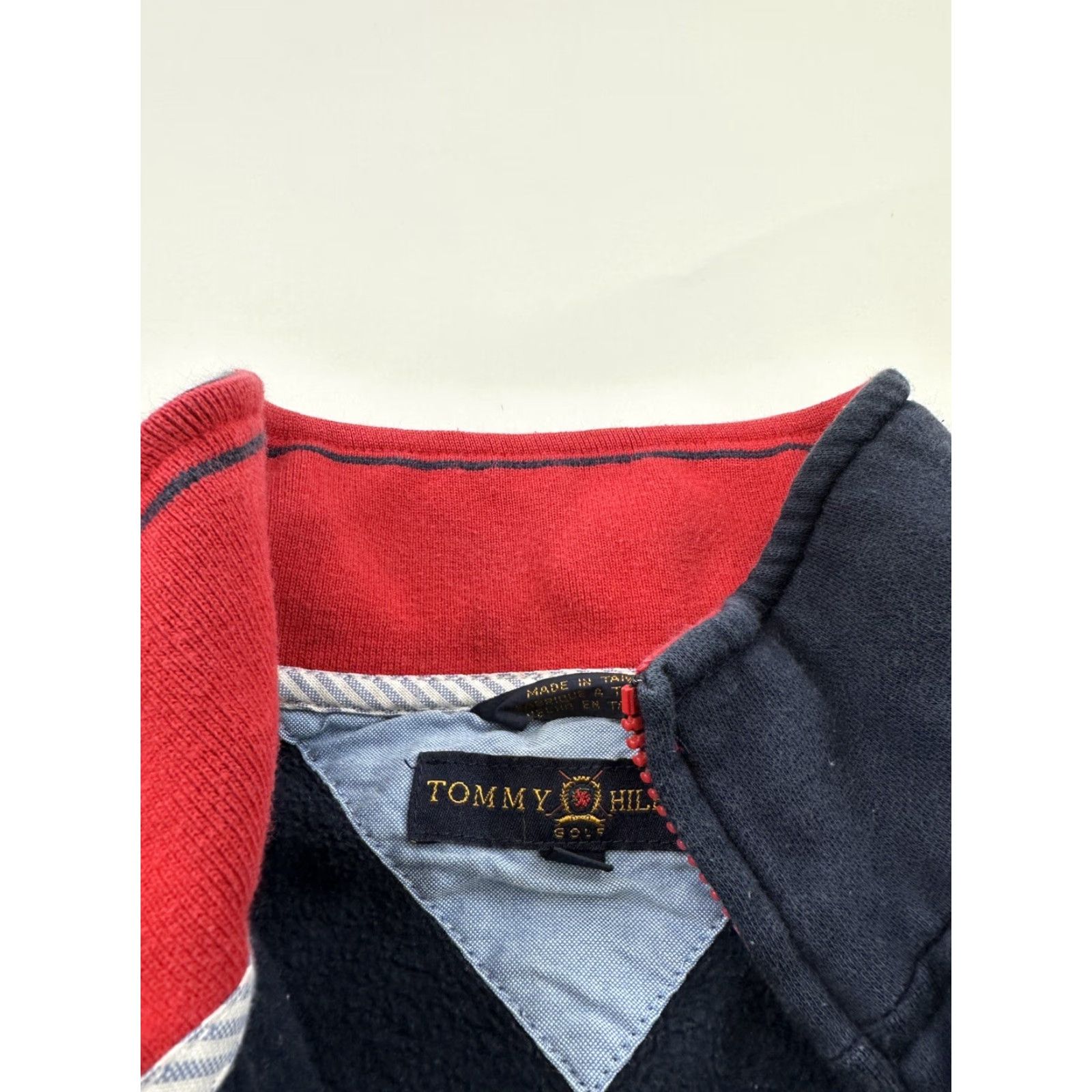 Tommy Hilfiger Tommy Hilfiger Sweater Mens Medium Blue 1/4 Zip Golf Size US M / EU 48-50 / 2 - 4 Thumbnail