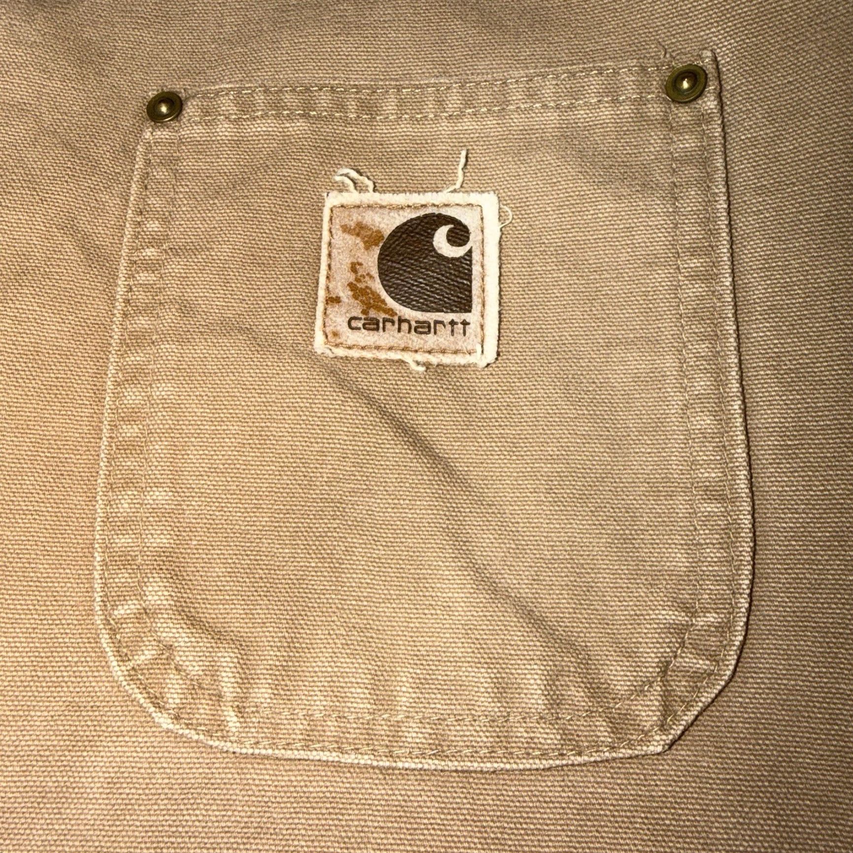 Carhartt VINTAGE Carhartt Chore Jacket Mens XXL Duck Blanket Lined Corduroy Collar Jacket/Coat Size US XXL / EU 58 / 5 - 3 Thumbnail