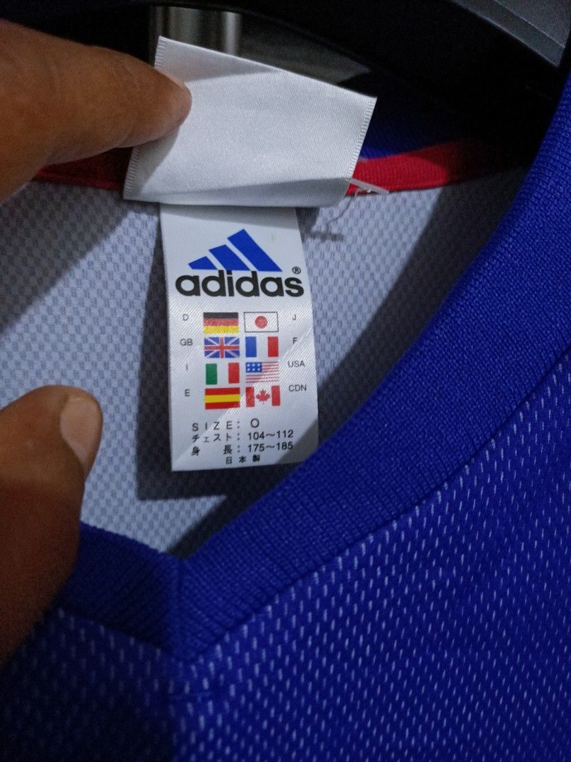 Adidas 2002 Japan World Cup Jersey Ichikawa #22 – Made in Japan OG Size US L / EU 52-54 / 3 - 4 Thumbnail