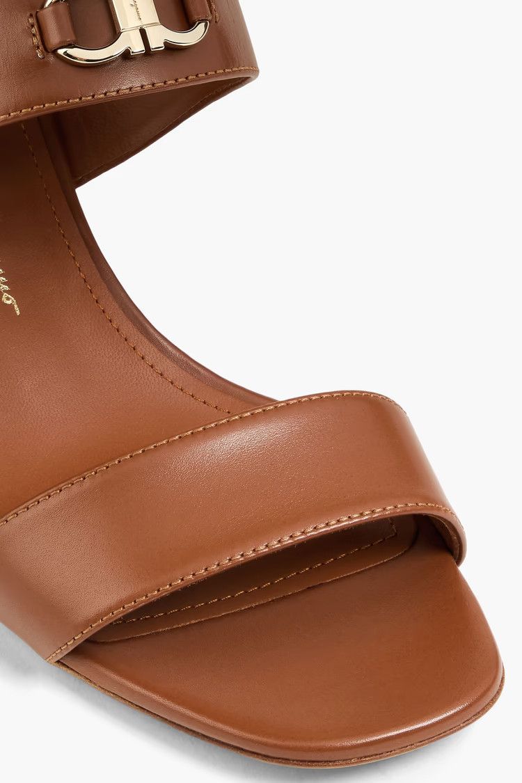 Salvatore Ferragamo o1y0426 Slingback Sandals in Brown Size US 6 / IT 36 - 3 Thumbnail