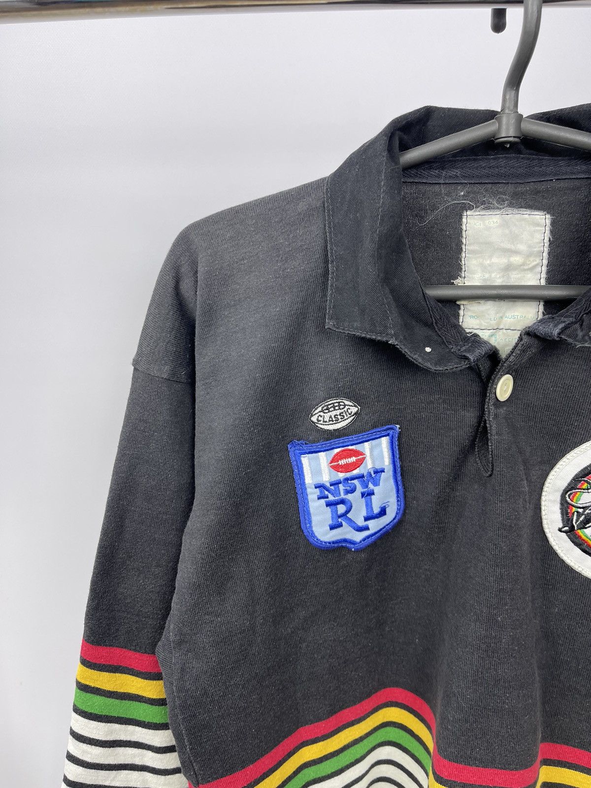 Rugby Ralph Lauren × Vintage Vintage Penrith Panthers 90s Jersey Mens Size 44/110 cm Size US XL / EU 56 / 4 - 3 Thumbnail