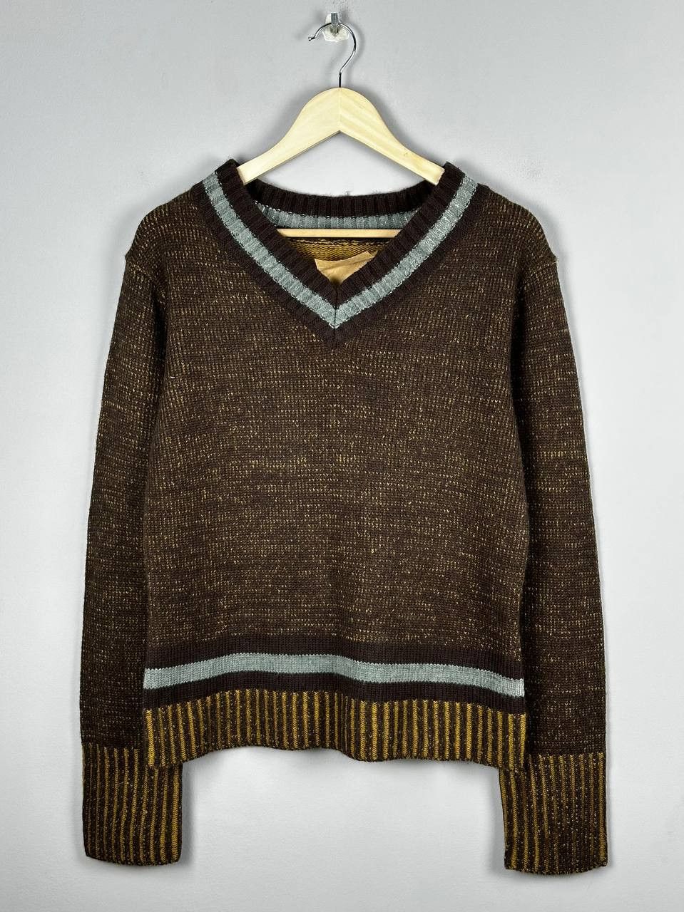 Japanese Brand Tough Jeansmith Japanese Heavy Knitted Sweater Grunge Size US S / EU 44-46 / 1 - 8 Thumbnail