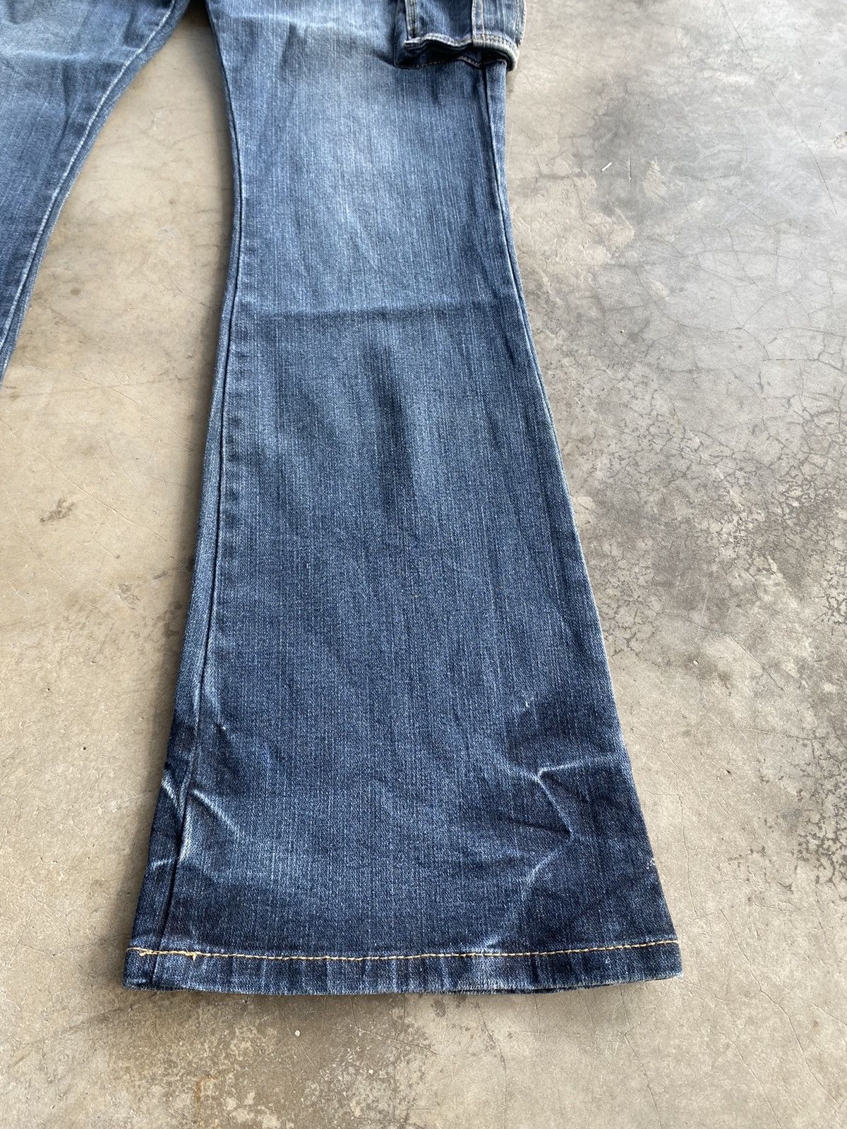 Hysteric Glamour × If Six Was Nine × Tornado Mart Flare Jeans Japanese Mer-Lassette Cargo 3D Pocket Size US 30 / EU 46 - 11 Thumbnail
