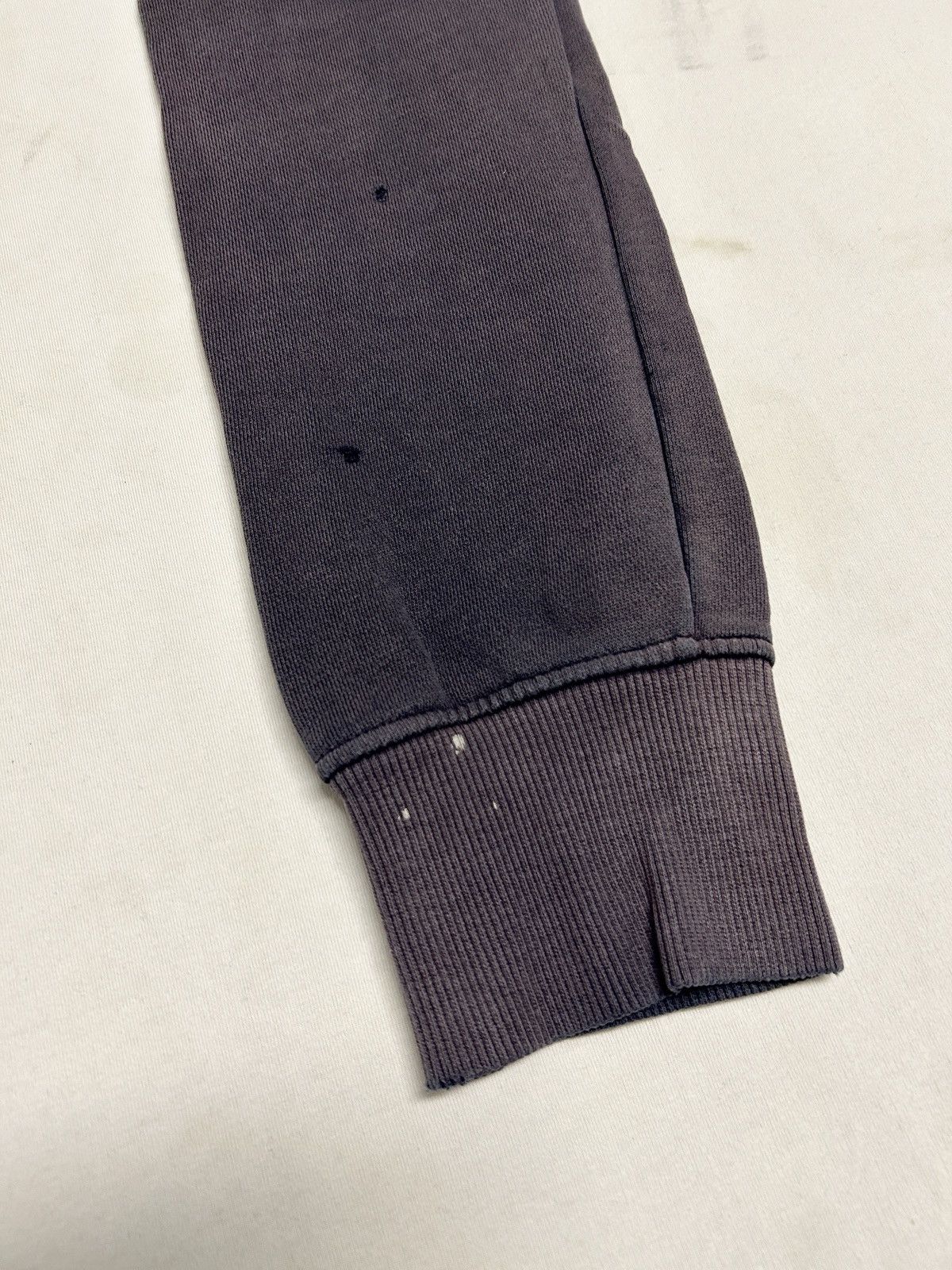 Balmain SS2014 Purple Sunfaded Distressed Biker Sweatpants Size US 30 / EU 46 - 11 Thumbnail