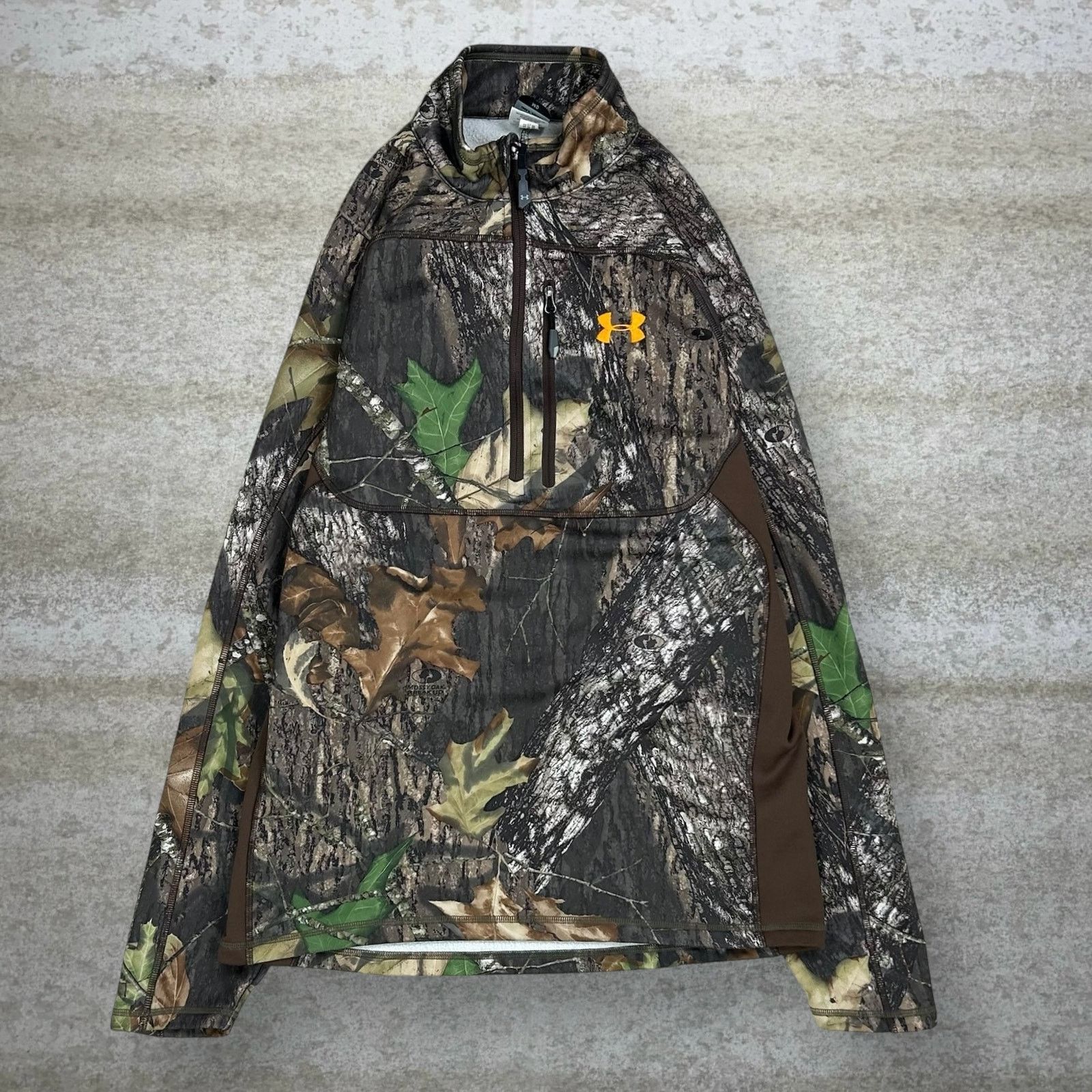 Under Armour Vintage Y2K Under Armour Mossy Oak Jacket Mens M Camo Zip Size US M / EU 48-50 / 2 - 1 Thumbnail