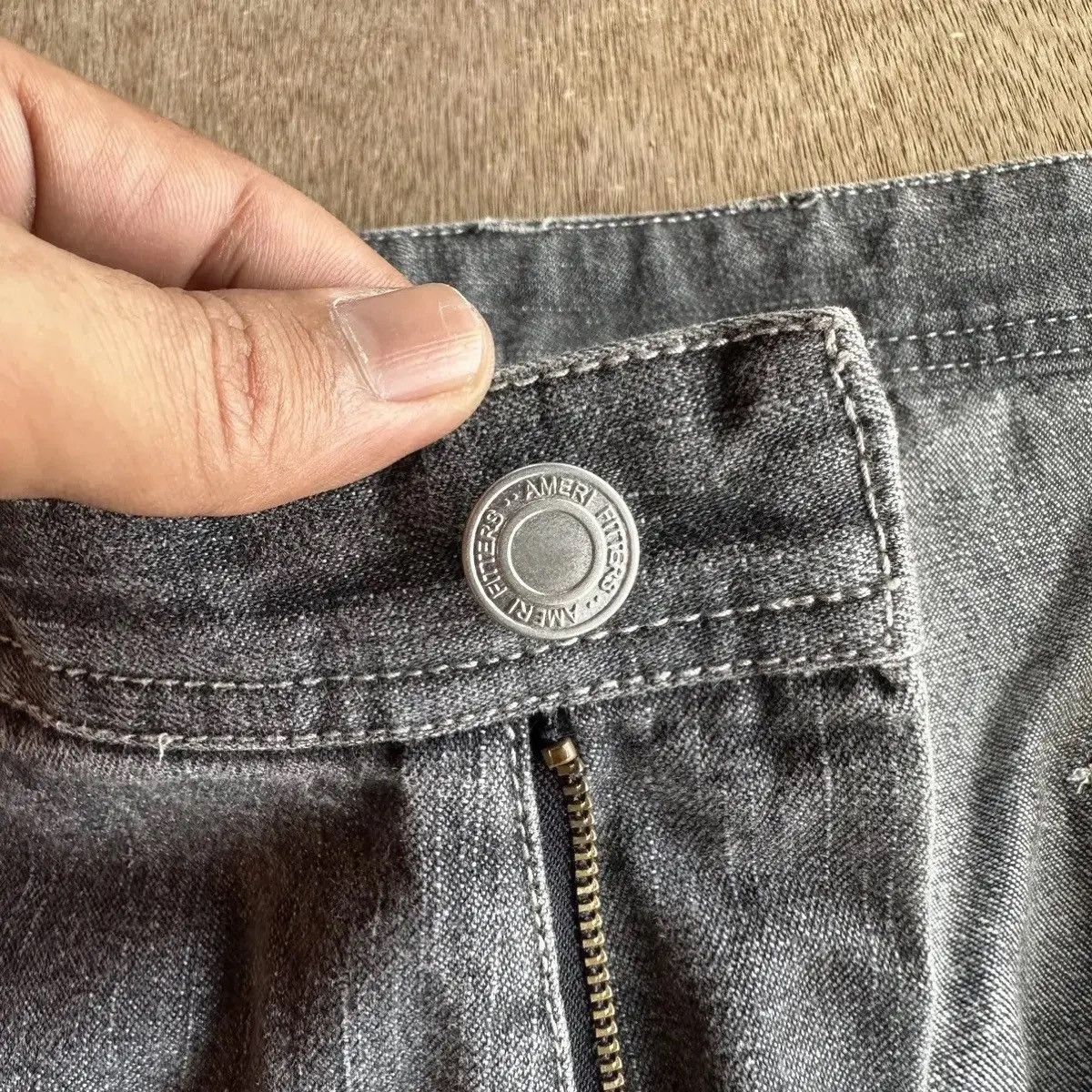Beauty Beast FLASH SALE!Vintage Double Knee Jean AMERI FITTERS Denim Pant Size US 28 / EU 44 - 8 Thumbnail