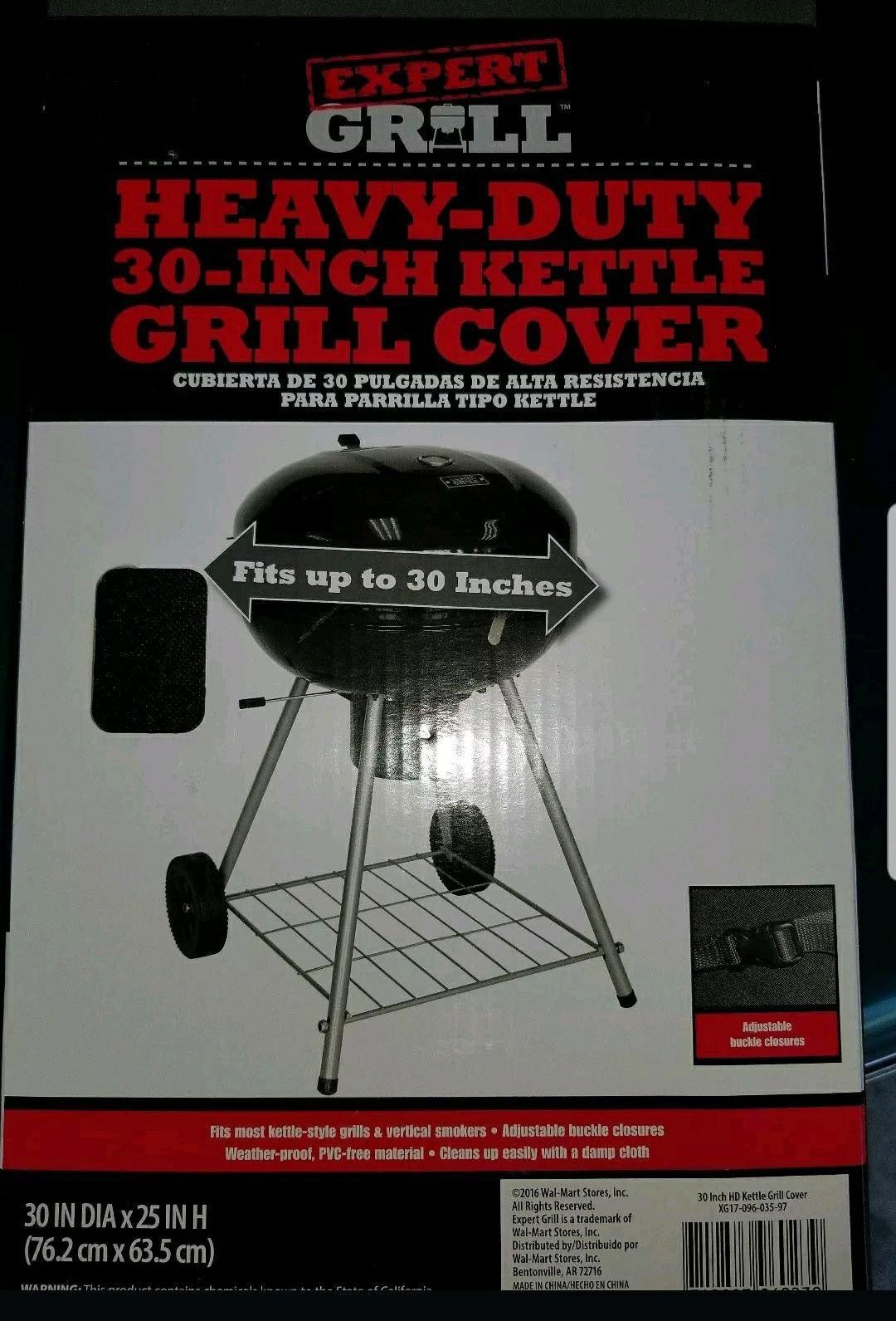 Designer 30 inch kettle grill cover Size ONE SIZE - 1 Thumbnail