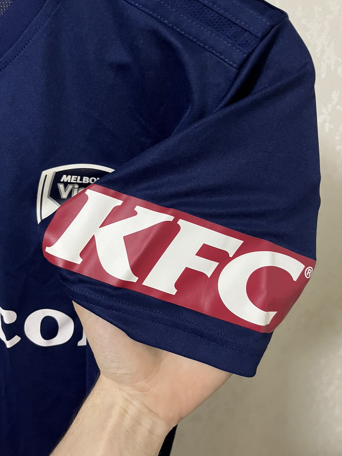 Vintage Adidas Melbourne Victory 18/19 Training Jersey Size US M / EU 48-50 / 2 - 6 Thumbnail