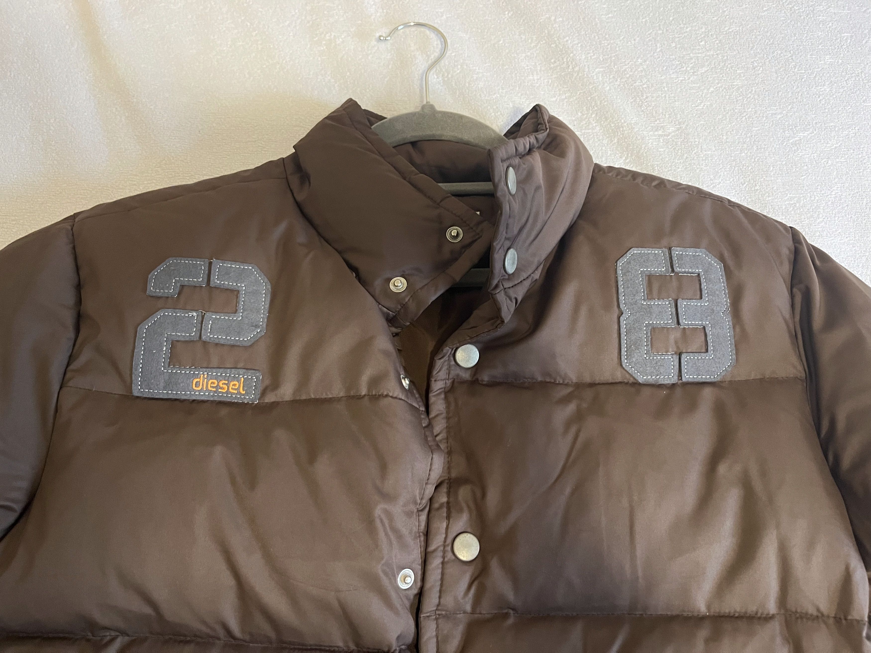 Diesel Vintage Diesel Varsity Puffer w/ Embroidered Rocket + Hawk Size S / US 4 / IT 40 - 2 Thumbnail