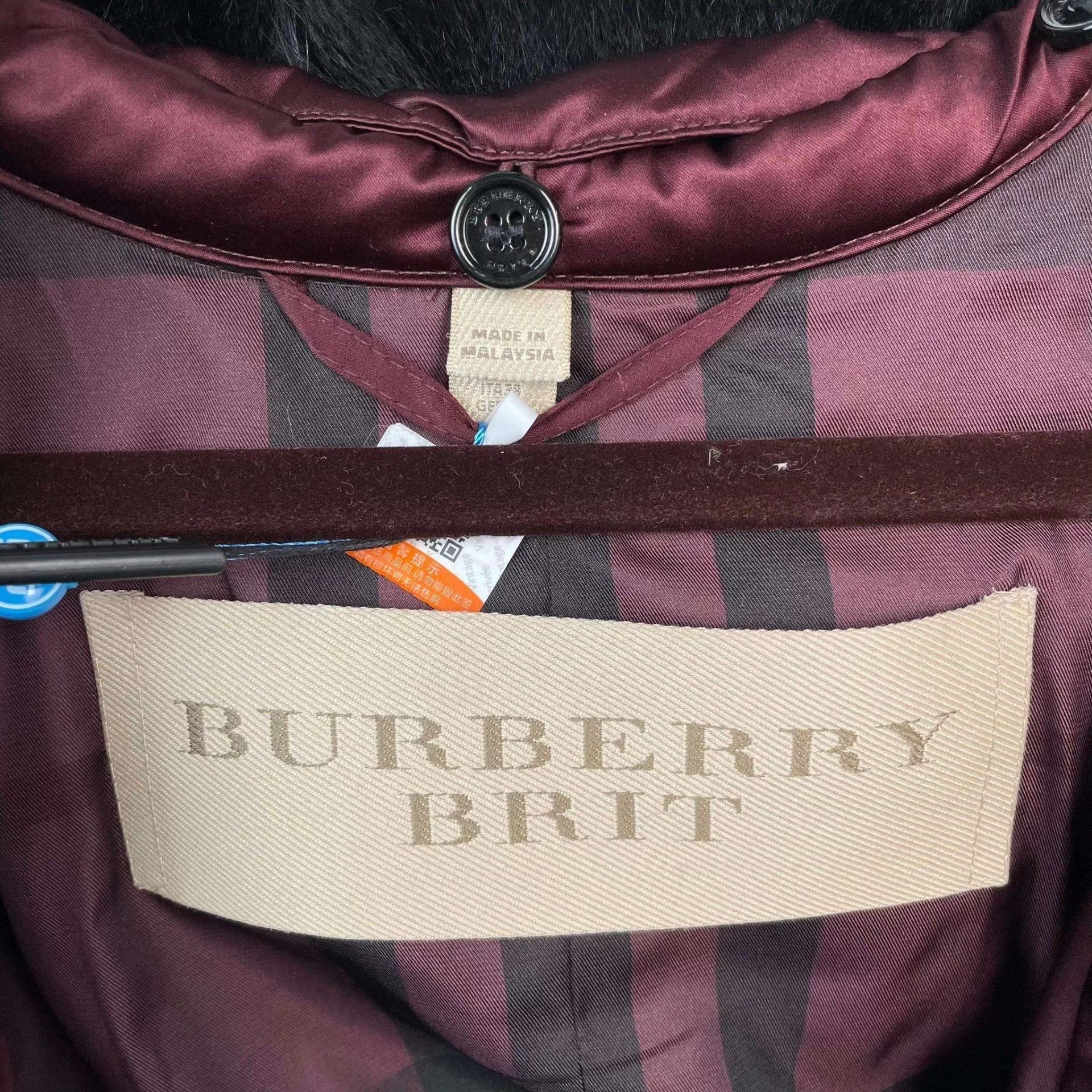 Burberry Burberry burgundy down jacket 38 NWT Size S / US 4 / IT 40 - 5 Thumbnail