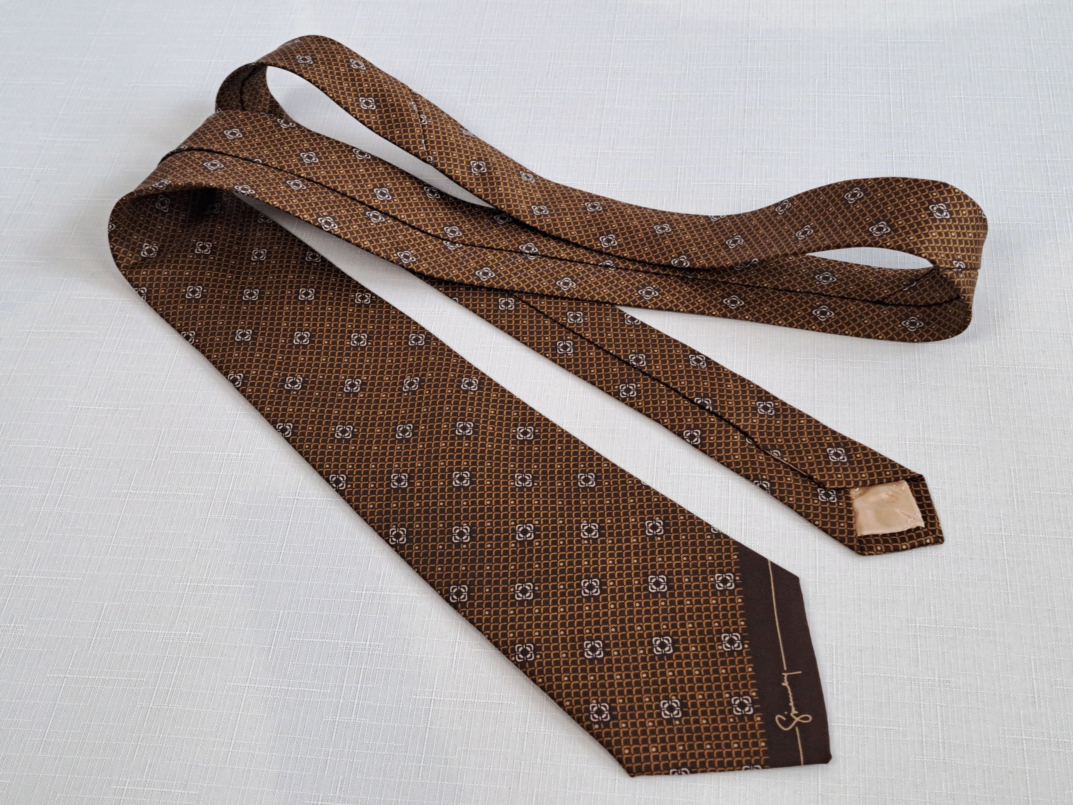Givenchy × Vintage Vintage Givenchy Gentleman Paris silk tie. Size ONE SIZE - 2 Thumbnail