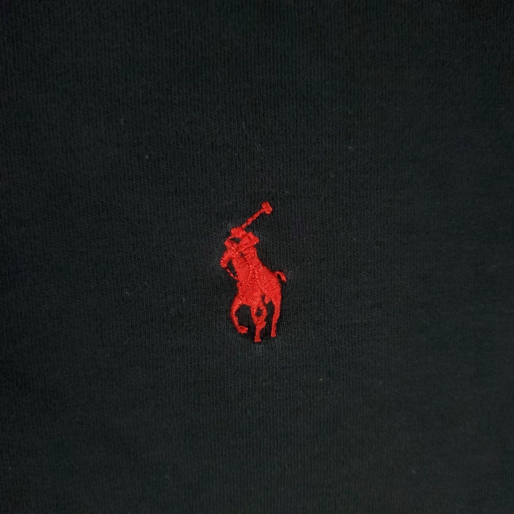 Ralph Lauren Ralph Lauren Polo Shirt Mens Big & Tall 2XB Black Polo Shirt Casual Short Sleeve Button Collared Logo Pony Black 100% Cotton Size US XXL / EU 58 / 5 - 3 Thumbnail