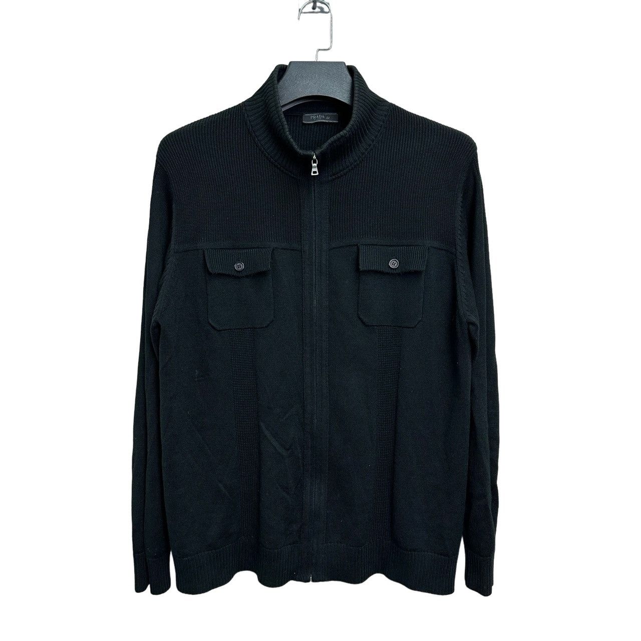Prada Vintage Prada Sport Zip Up Knit Sweater Size XL | Grailed