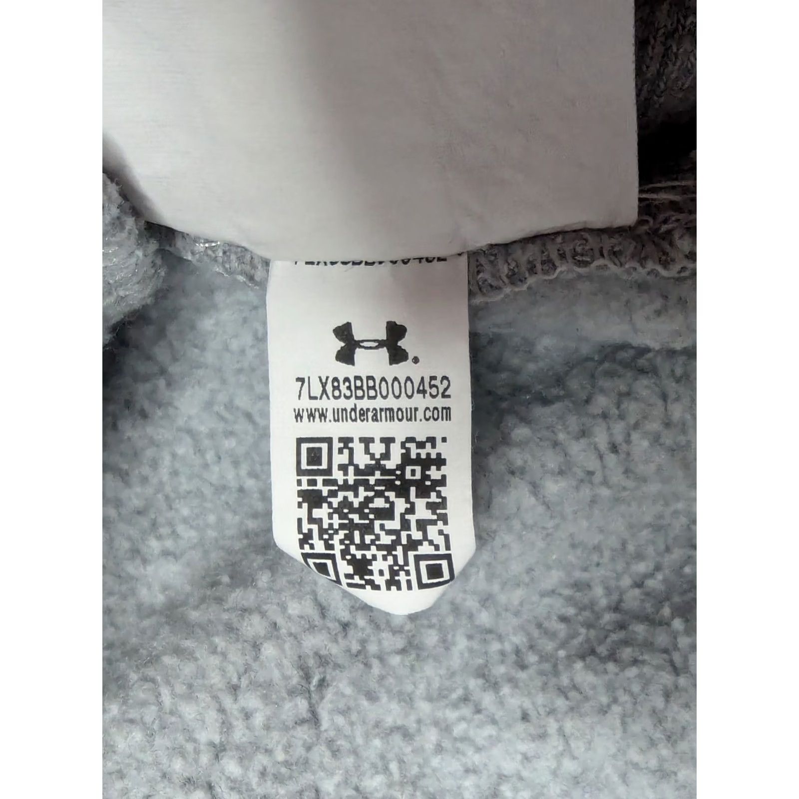 Under Armour Under Armour Project Rock Hoodie Sweatshirt Men M Gray Sweater Pullover Hooded with Pockets, Knit, Logo, Regular Fit Size US M / EU 48-50 / 2 - 5 Thumbnail