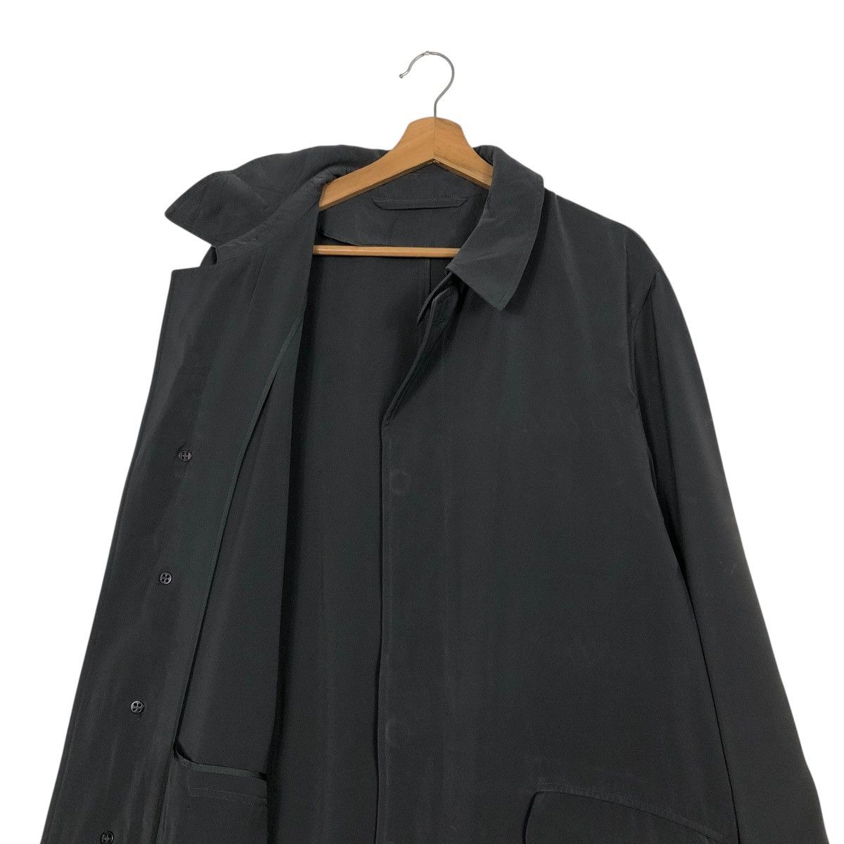Giorgio Armani 🔥RICH GREY VINTAGE LONG JACKET GIORGIO ARMANI CLASSICO ITALY Size US M / EU 48-50 / 2 - 13 Thumbnail