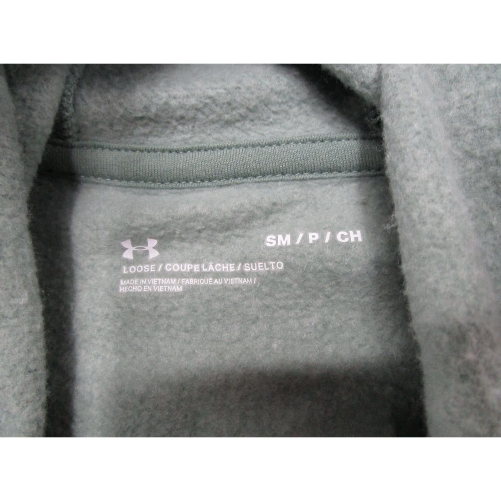 Under Armour UA Women's Rival Fleece Logo Hoodie Green Sweatshirt Size S Pullover Size S / US 4 / IT 40 - 4 Thumbnail