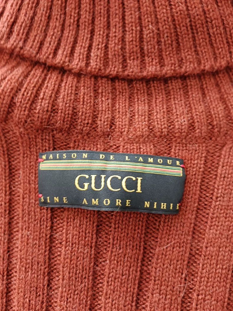 Gucci Gucci Turtleneck knitted pullover sweater 2504-Nextarrow Size US XS / EU 42 / 0 - 3 Thumbnail
