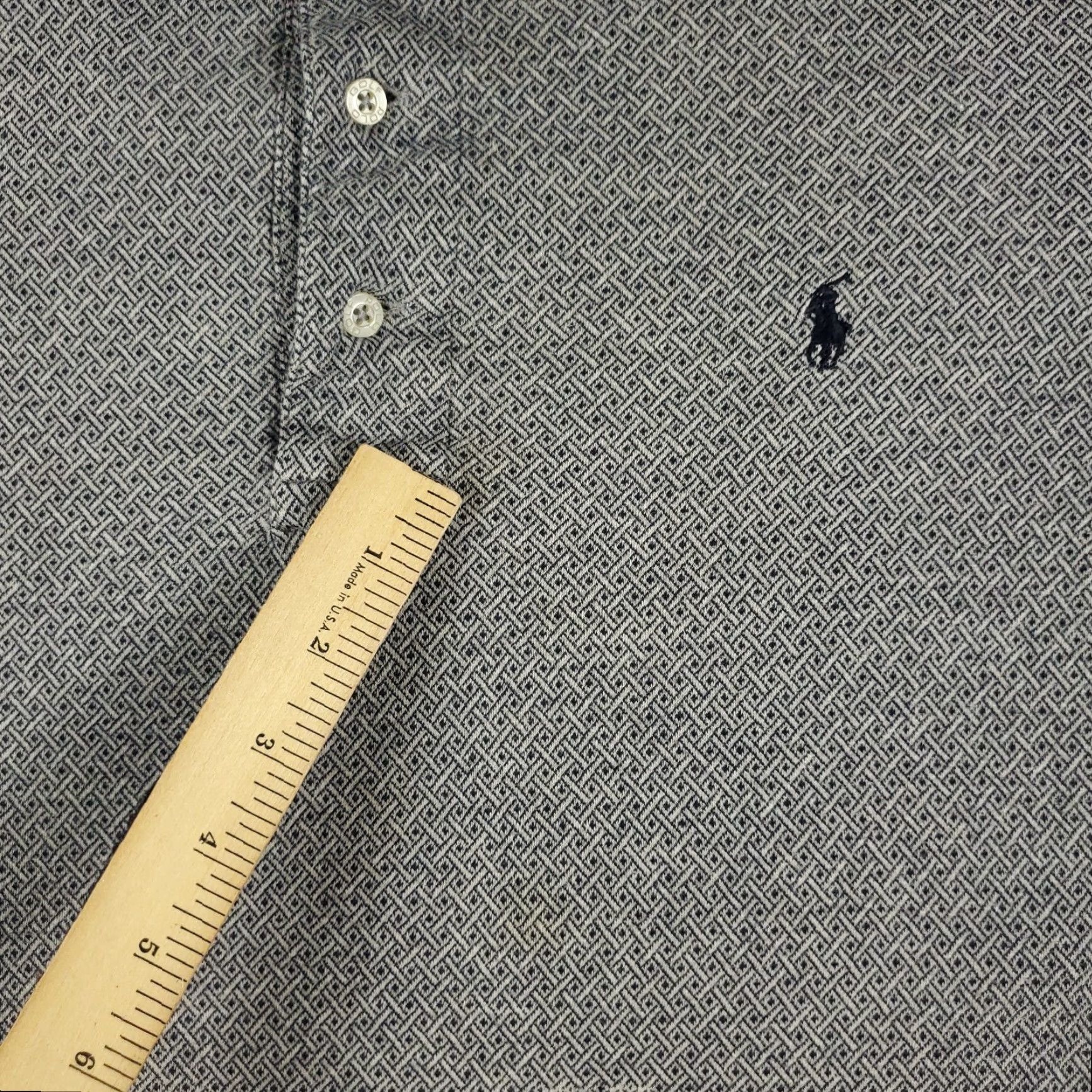 Ralph Lauren Ralph Lauren Polo Shirt 2XL Blue Gray Casual Short Sleeve Mens Size US XXL / EU 58 / 5 - 4 Thumbnail