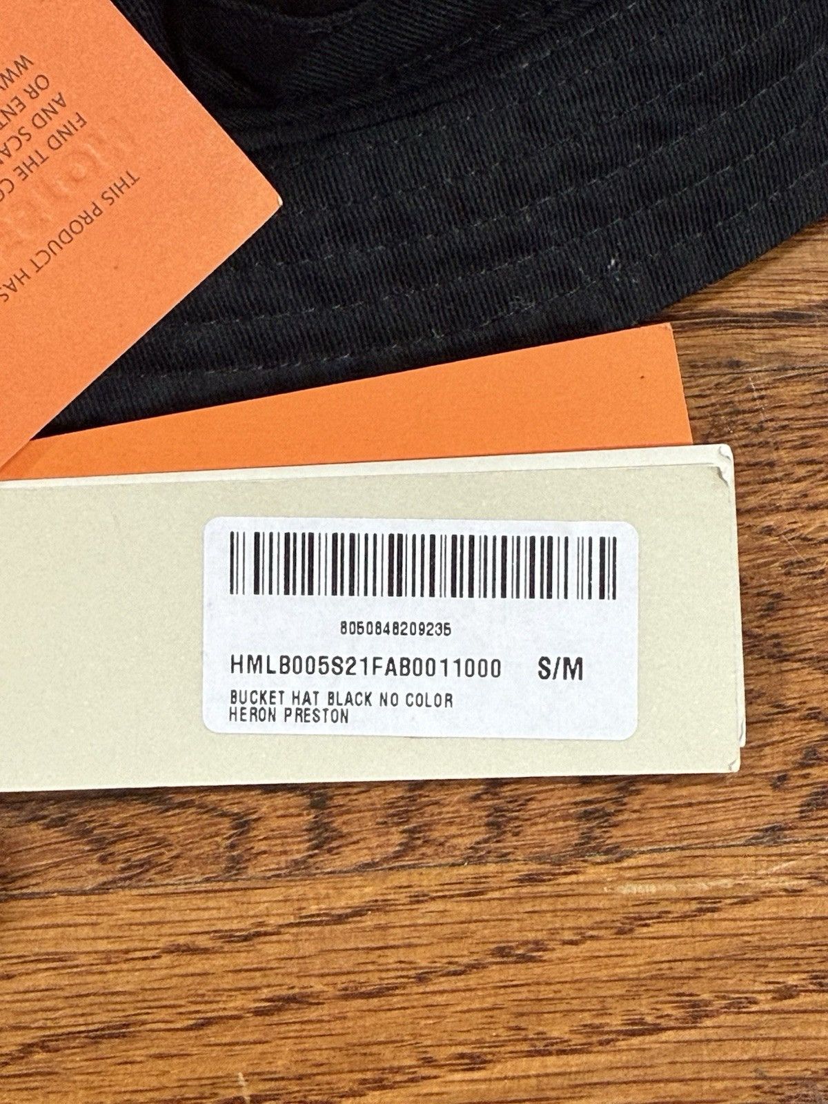Heron Preston Heron Preston Twill Bucket Hat Black Adult Size S/M NWT Size ONE SIZE - 5 Thumbnail