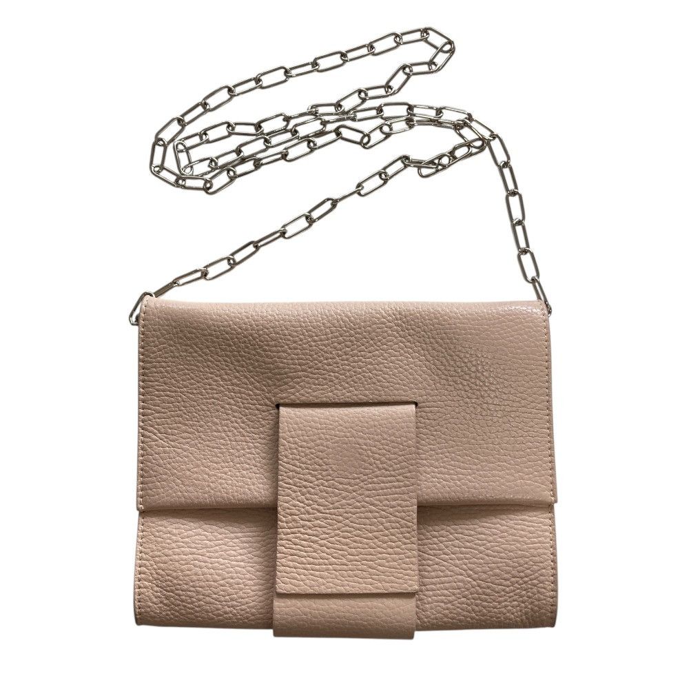 バッグ MM6 Maison Margiela CHAIN SHOULD BAG MM6 Maison Margiela Leather Chain-Linked Shoulder Bag