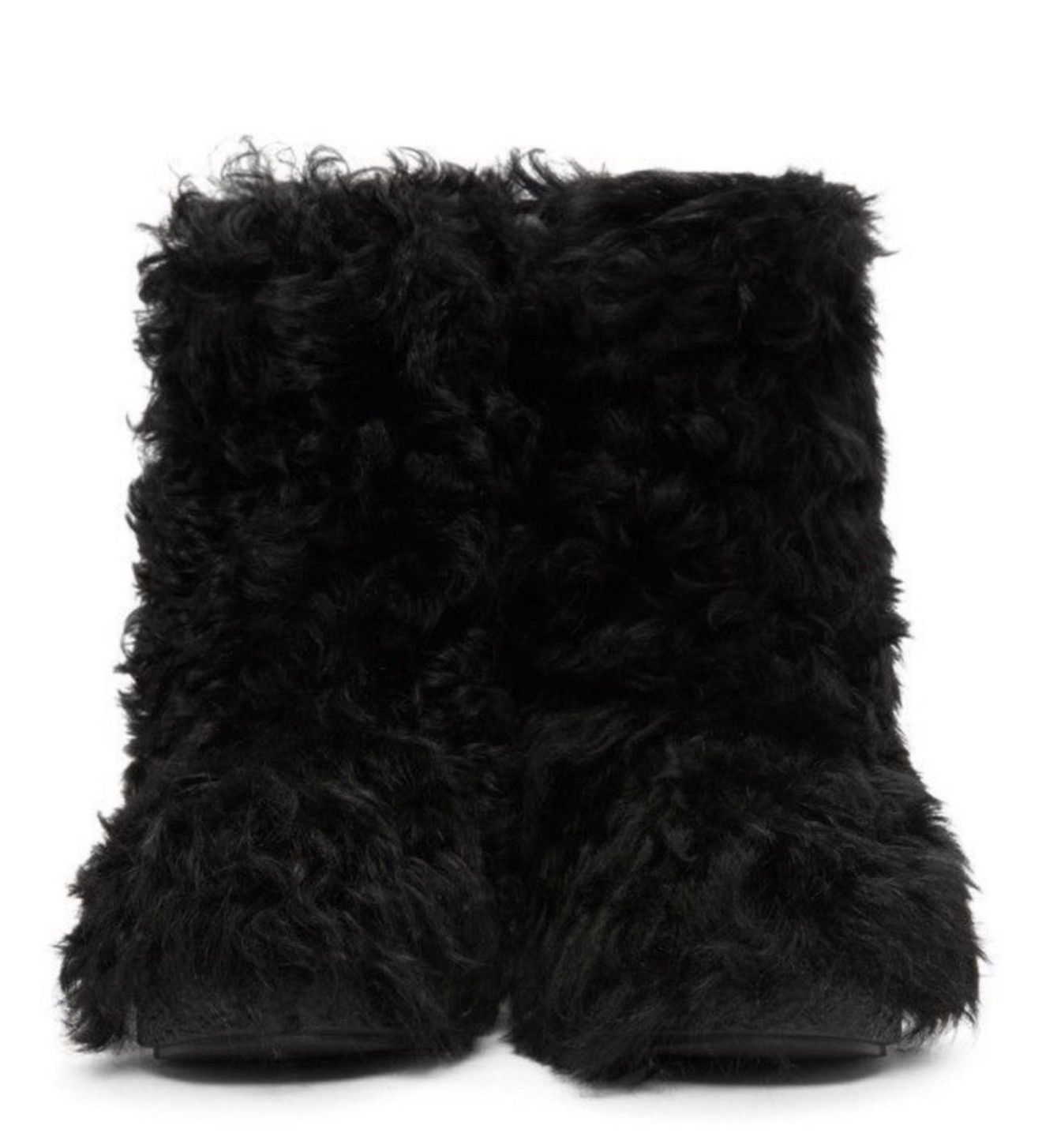 Saint Laurent Paris SAINT LAURENT CURLY SHEARLING FUR BOOTS Size US 8.5 / EU 41-42 - 3 Thumbnail
