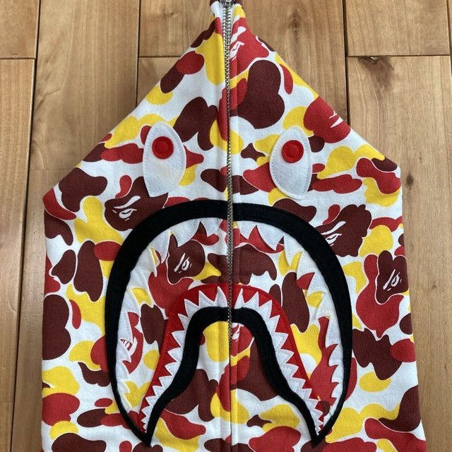 Bape 2024 🔥BEIJIN Store Camo🔥 BAPE shark full zip hoodie APE Size US XXL / EU 58 / 5 - 4 Thumbnail