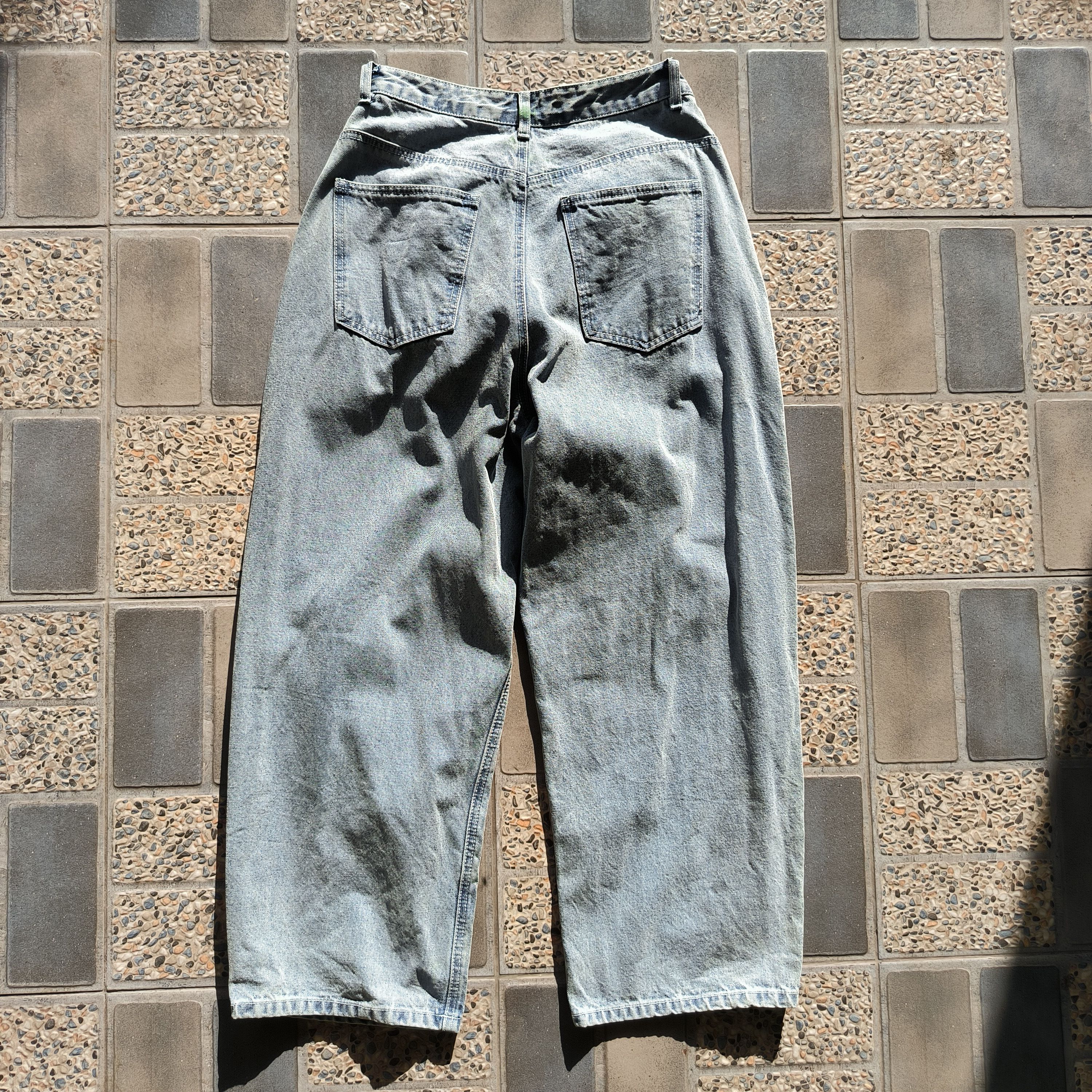 Japanese Brand TOFFEE BAGGY JEANS Size US 34 / EU 50 - 5 Thumbnail