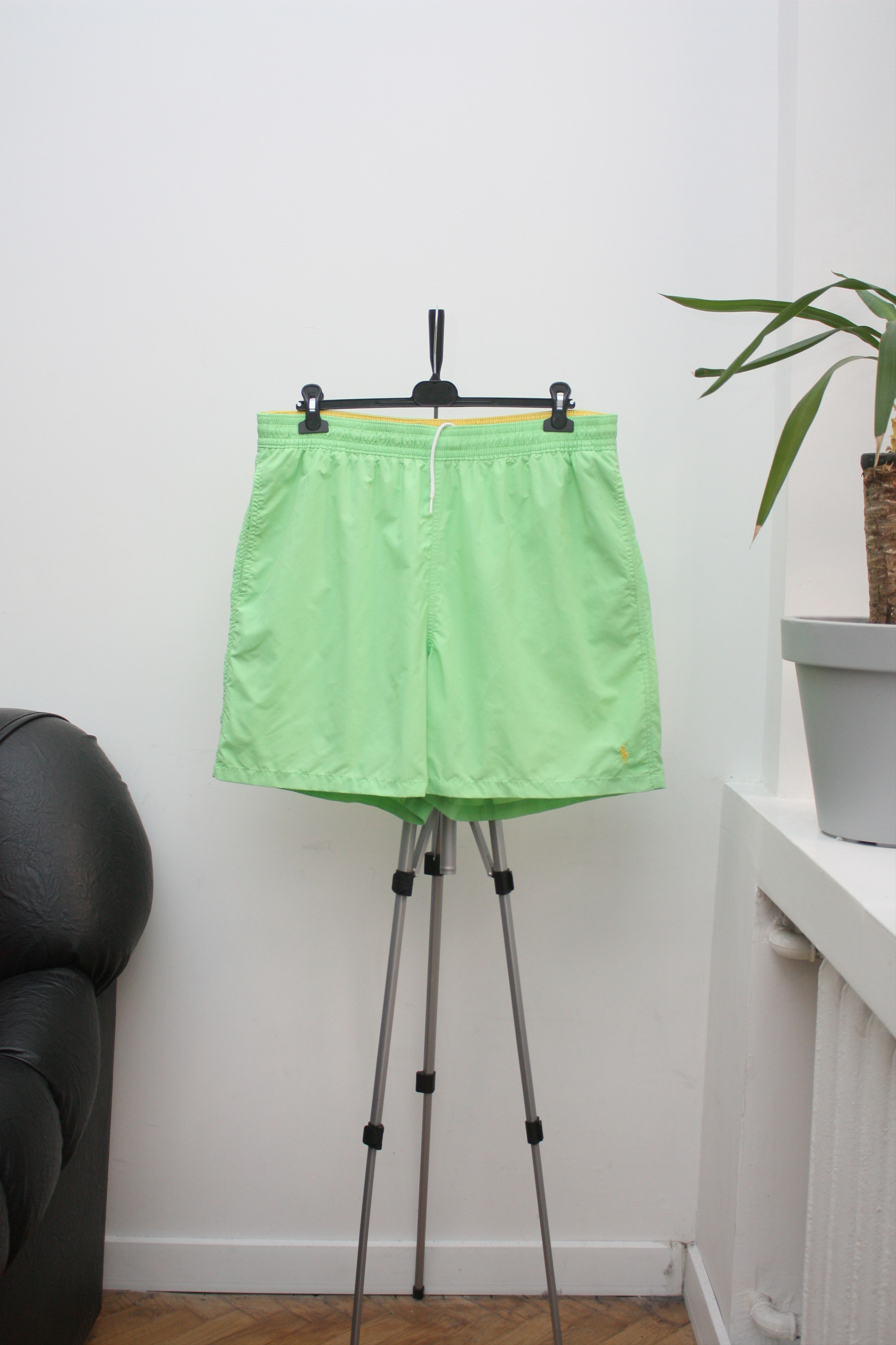 Polo Ralph Lauren Polo Ralph Lauren Light Green Swim Shorts Men's Size US 36 / EU 52 - 2 Thumbnail