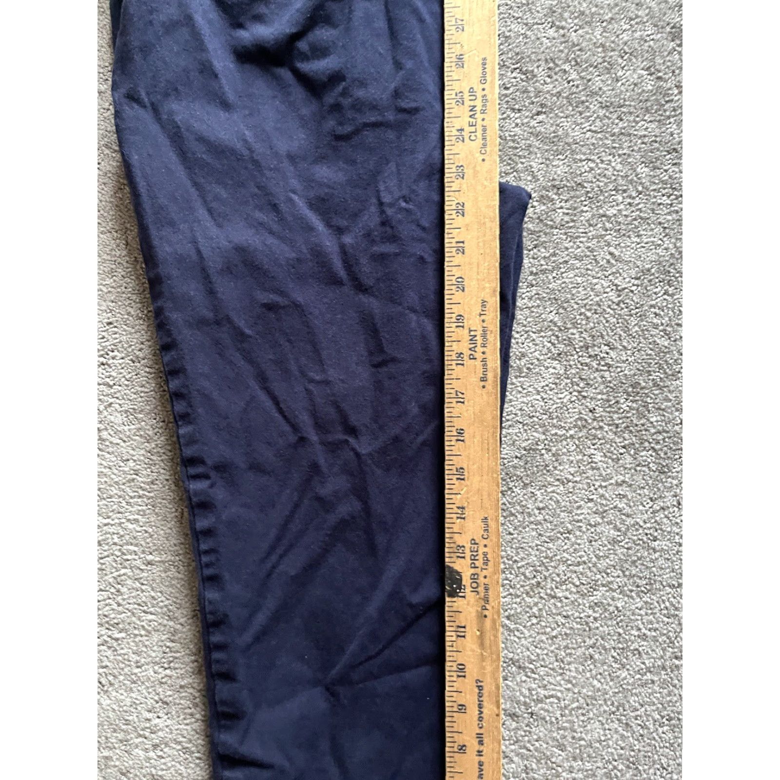Talbots Talbots Pants Womens 10P Navy Chatham Ankle High Rise Stretch Tapered Regular Petites 26in Blue Women's Pants Size 32" / US 10 / IT 46 - 6 Thumbnail