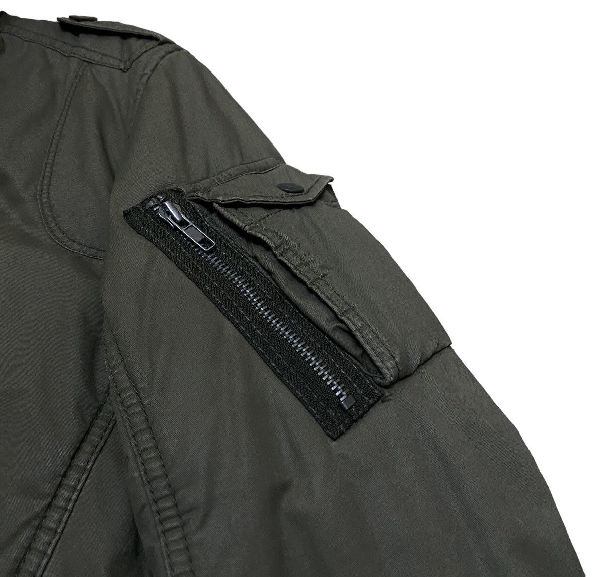 Diesel Rare Design Vintage Diesel Military MA-1 Bomber Jacket 1990s Size US S / EU 44-46 / 1 - 5 Thumbnail