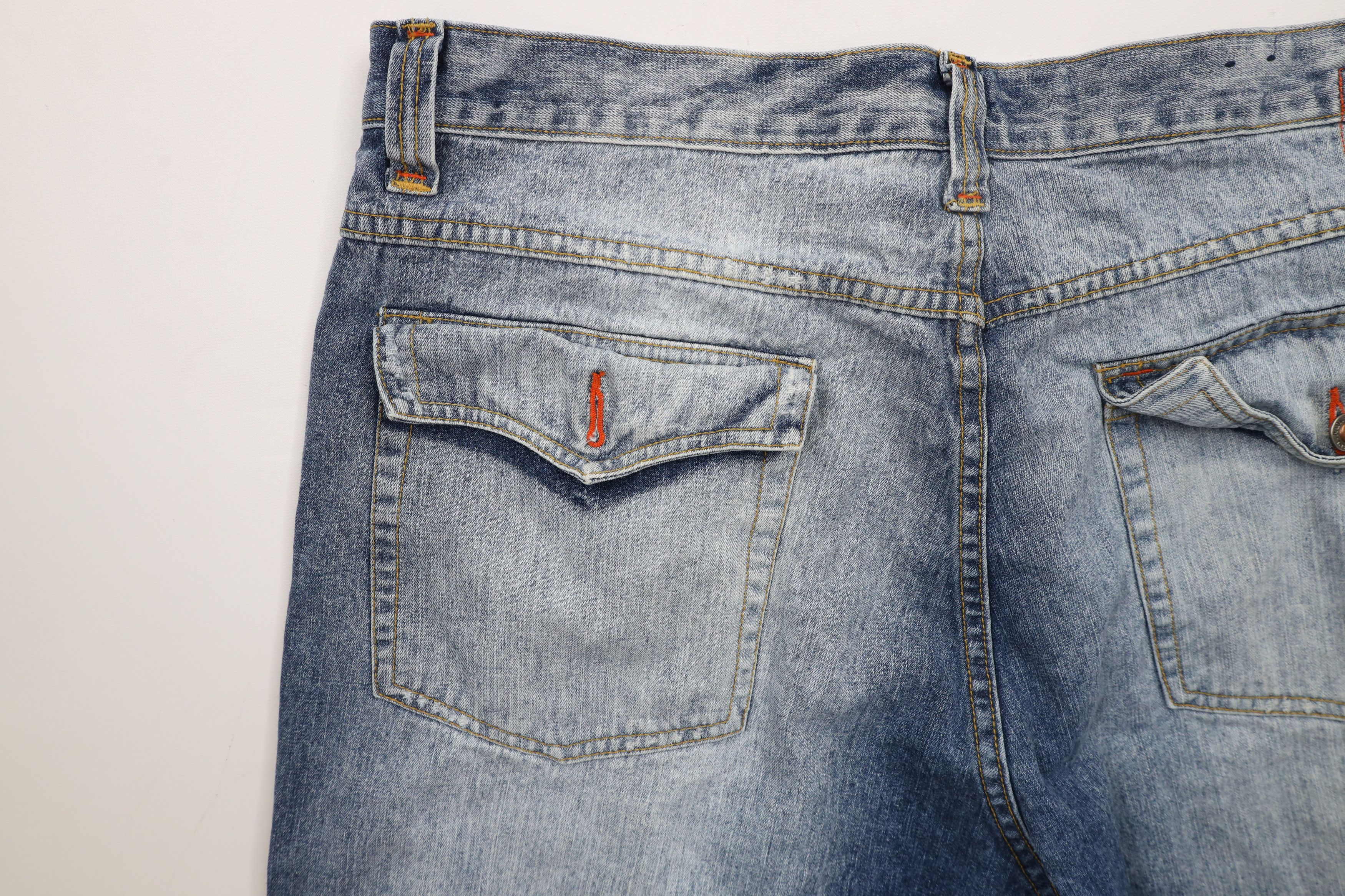 Karl Kani × Vintage Vintage 90s Y2K Karl Kani Baggy Wide Leg Denim Jeans AS IS Size US 44 / EU 60 - 13 Thumbnail