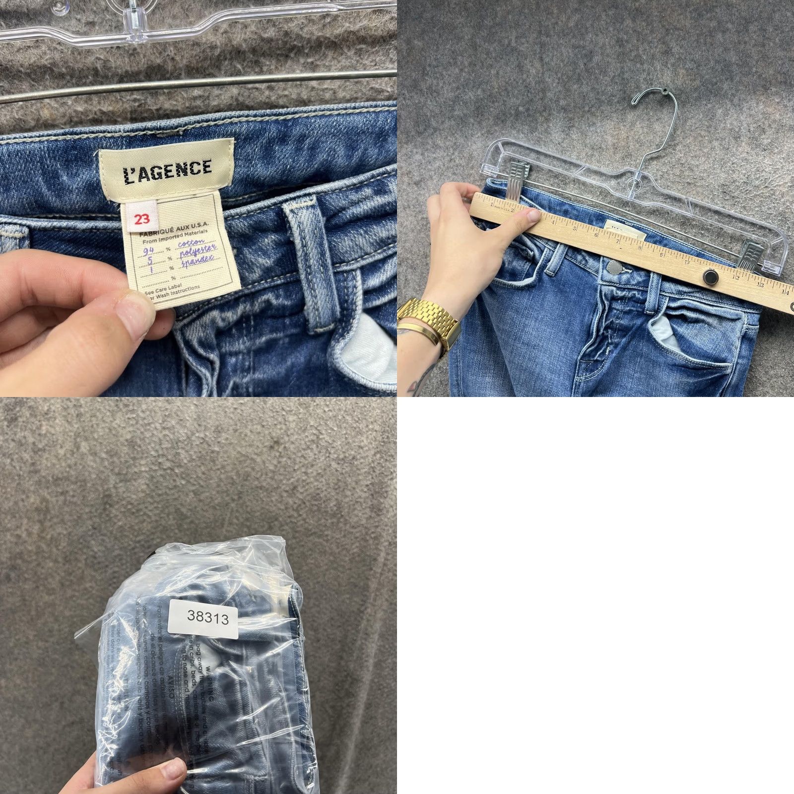 L'AGENCE VINTAGE No Size 40" / US 18 - 8 Thumbnail