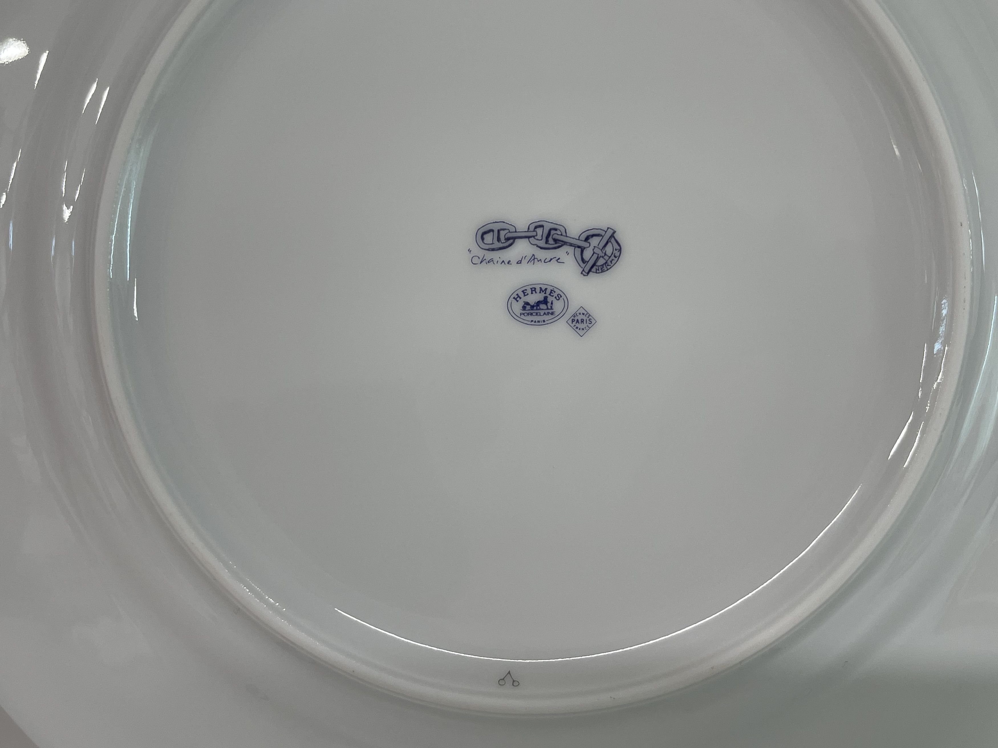 Hermes Hermes Chaine D'Ancre Blue Plate 1P Size ONE SIZE - 5 Thumbnail